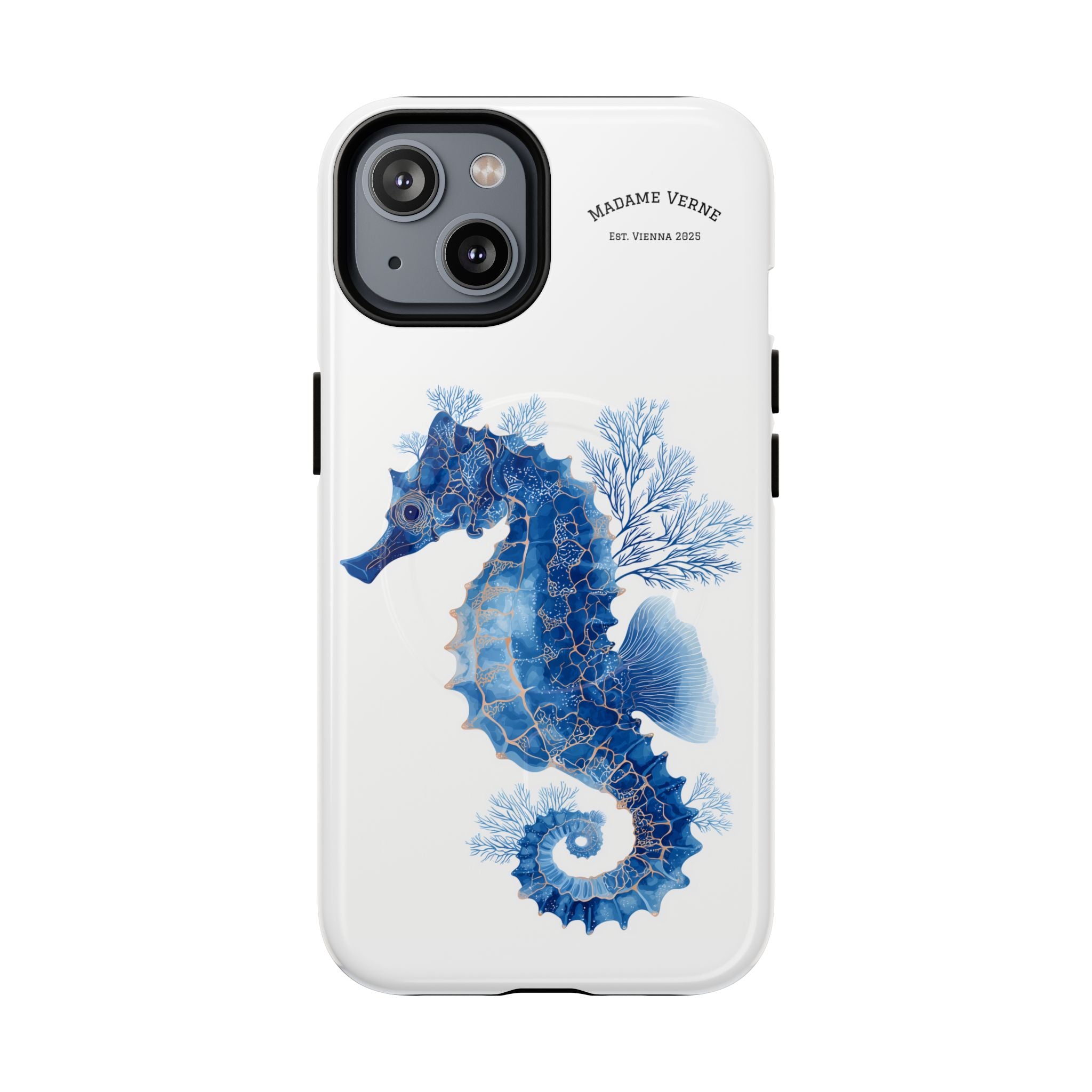 MagSafe iPhone-Schutzhülle "Azure Sentinel" - Opal Depths No. 32