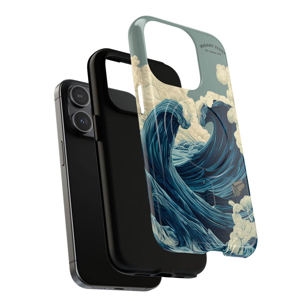 MagSafe iPhone-Schutzhülle "Tempest's Embrace" - Opal Depths No. 38