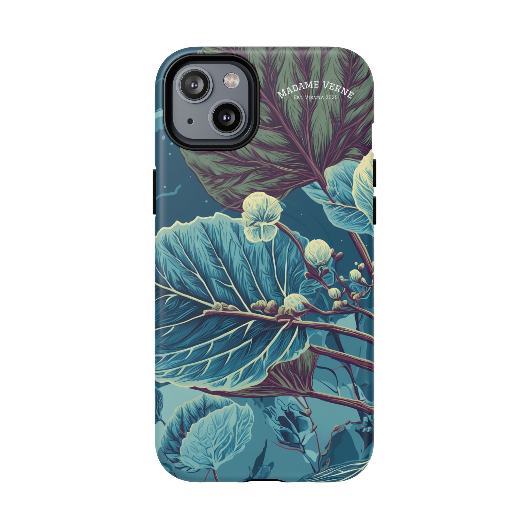 MagSafe iPhone-Schutzhülle "Galactic Veins" - Cosmic Botanicals No. 89