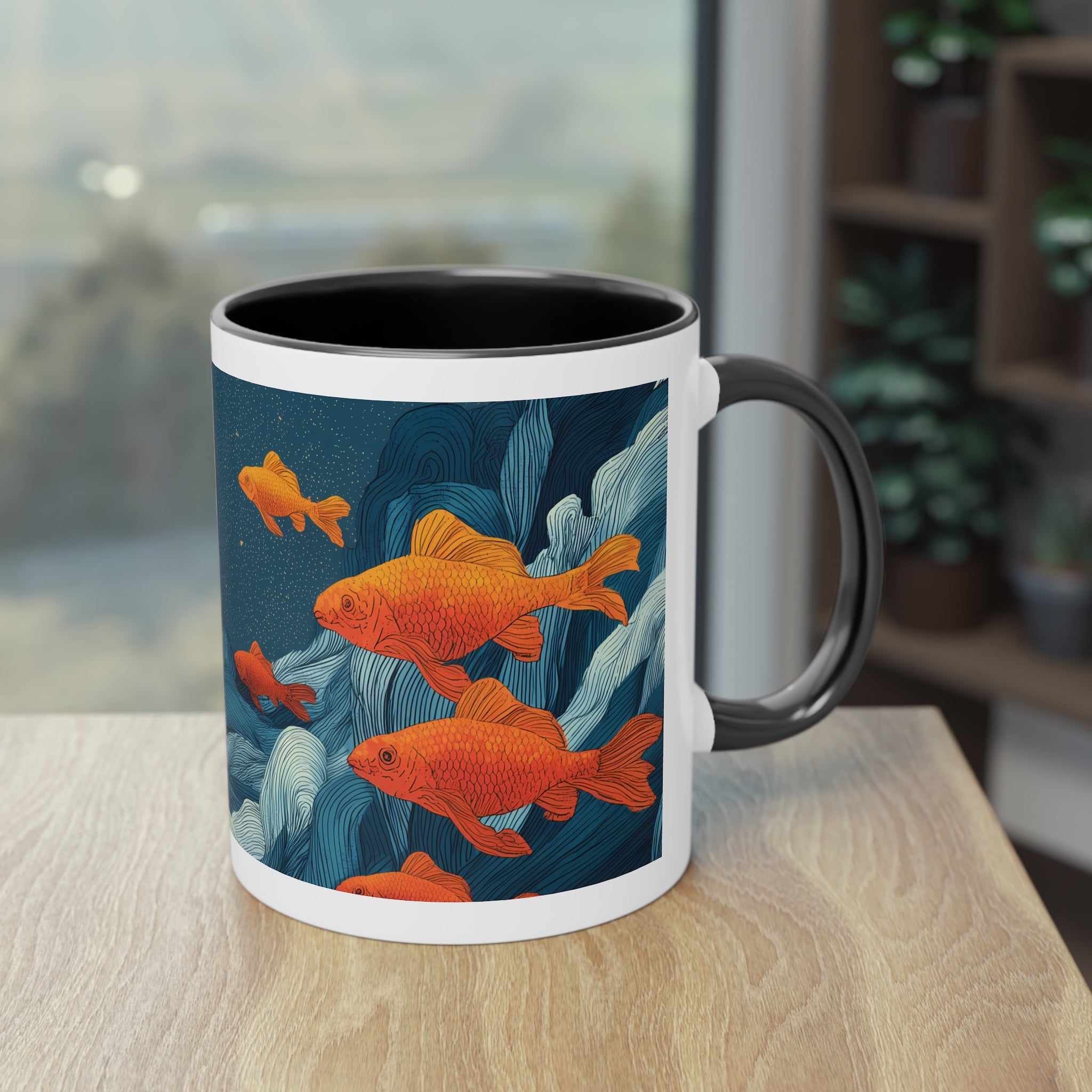 Maison Verne Kaffeetasse "Golden Drifters" - Opal Depths No. 37