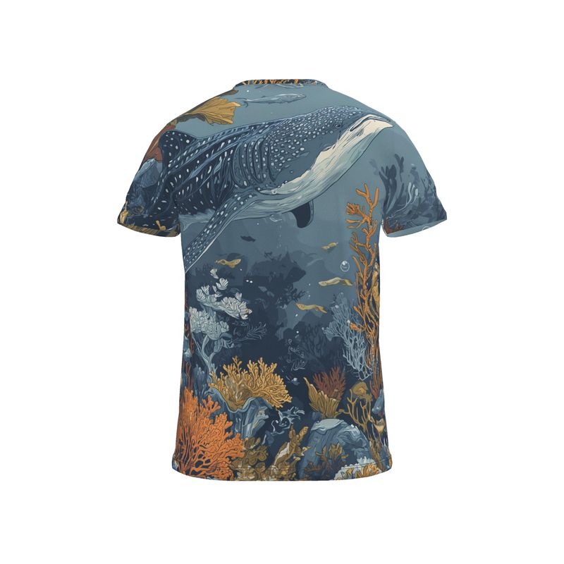 Männer T-Shirt "Whale Garden" - Opal Depths No. 14