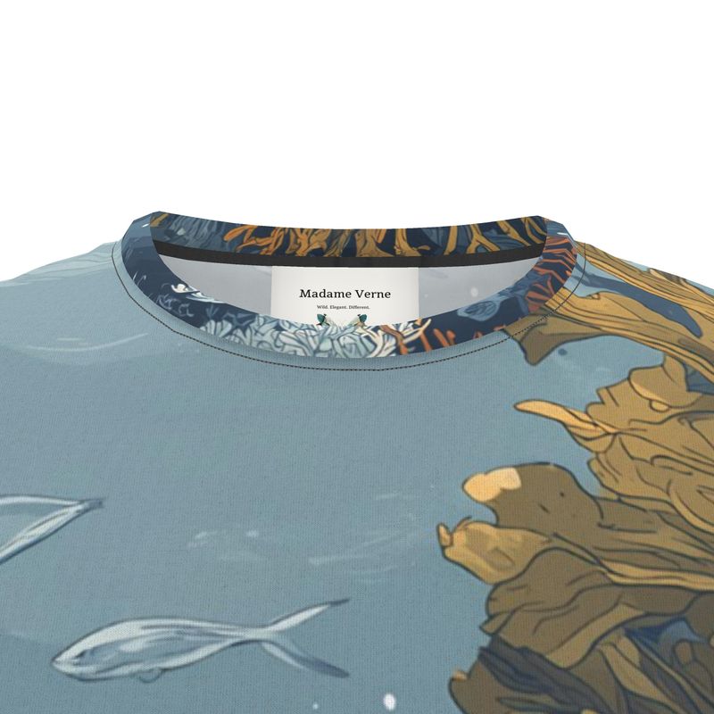 Männer T-Shirt "Whale Garden" - Opal Depths No. 14
