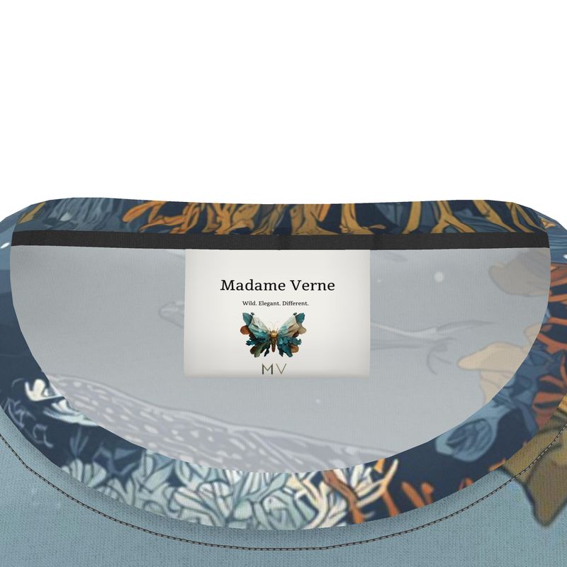 Männer T-Shirt "Whale Garden" - Opal Depths No. 14