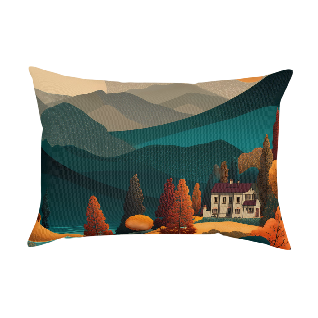 Maison Verne Zierkissen "Twilight over Golden Hills" - Golden Autumn No. 20