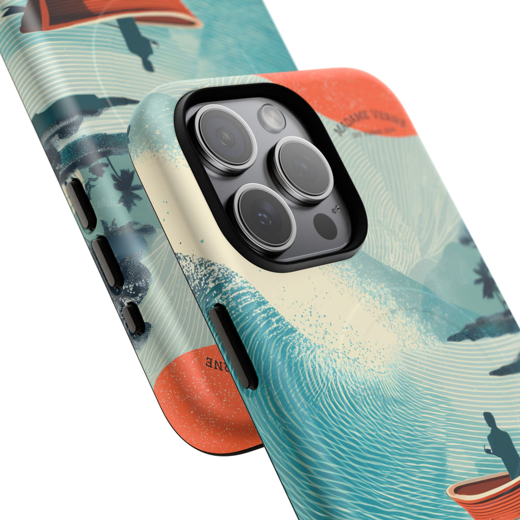 MagSafe iPhone-Schutzhülle "Beyond the Break" - Below & Beyond No. 10