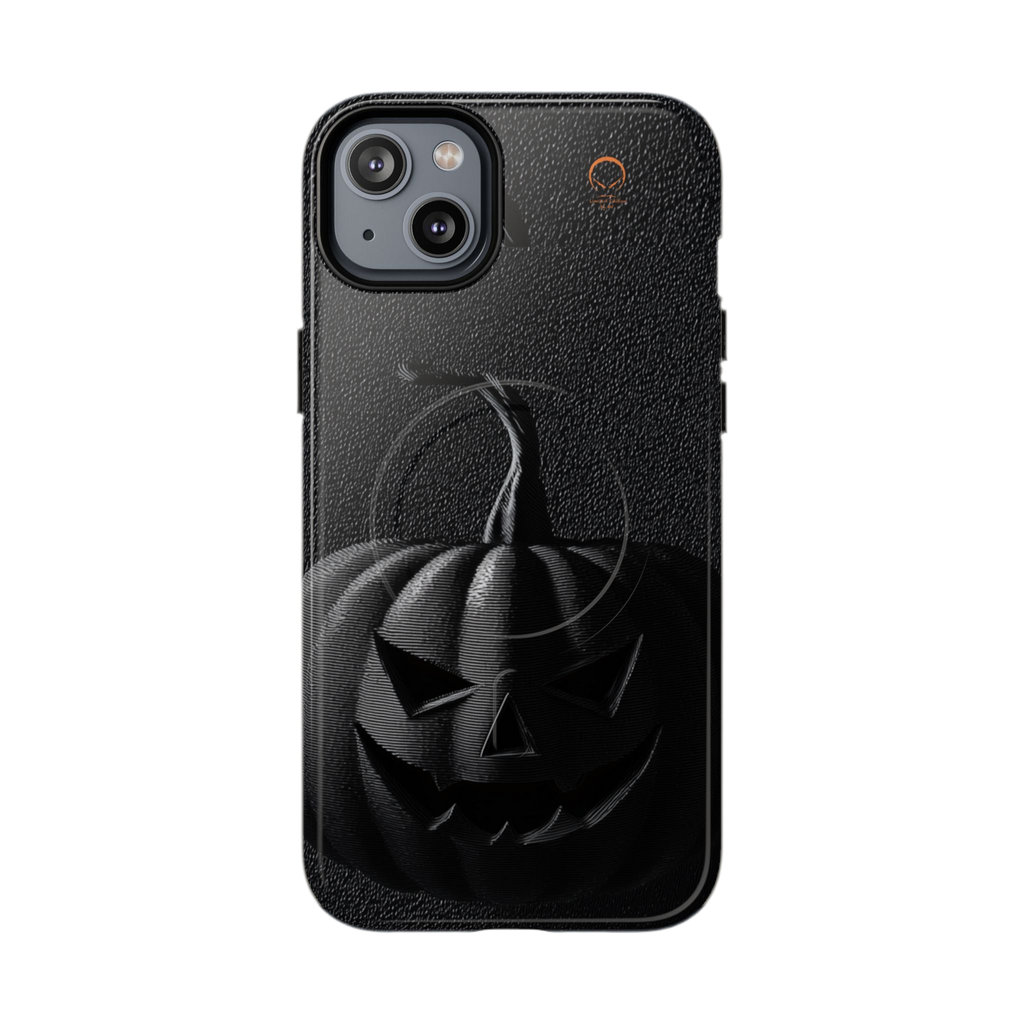HALLOWEEN LIMITED EDITION MagSafe iPhone-Schutzhülle "Shadow Pumpkin" - 🎃👻 Wicked Elegance No. 08 👻🎃