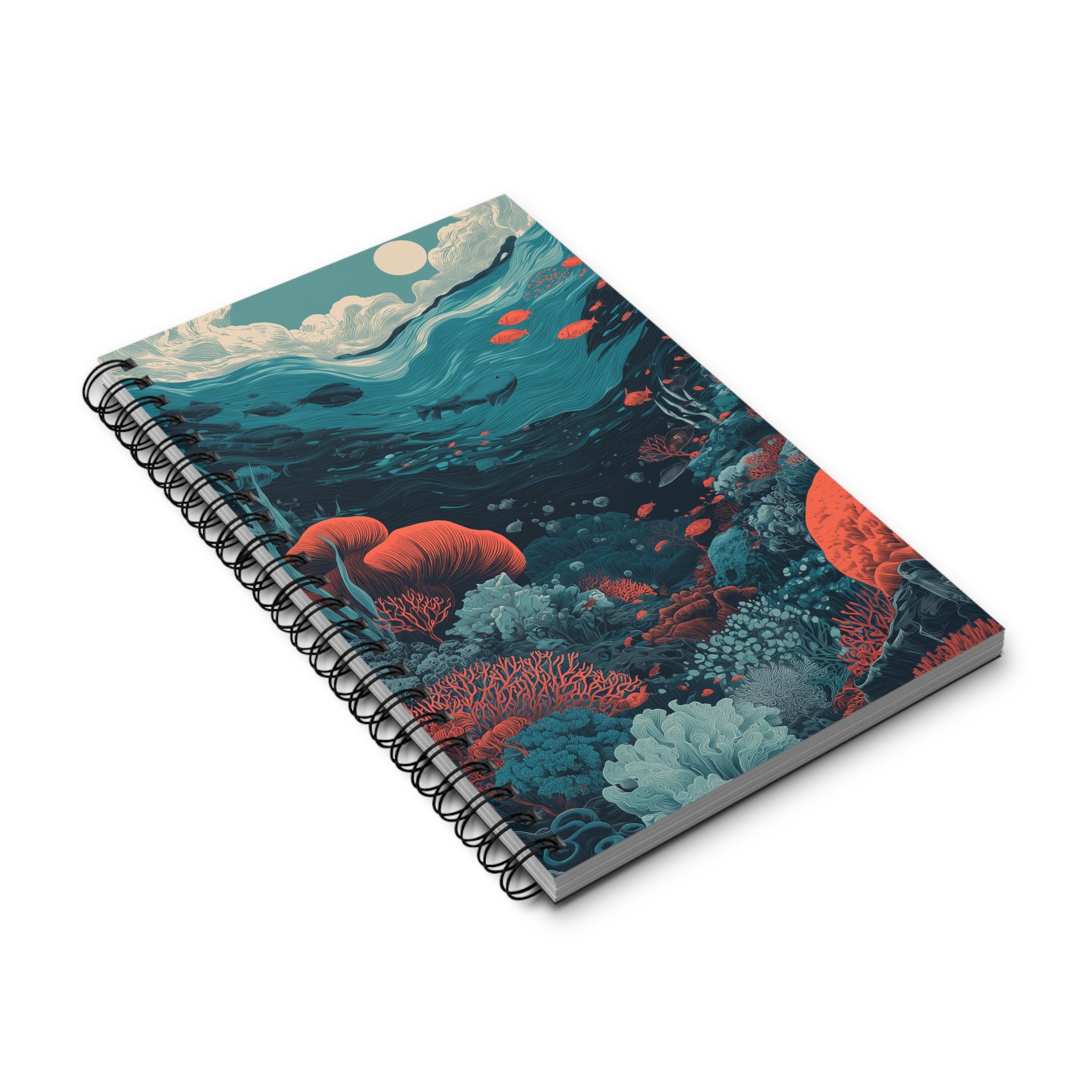 Notizbuch mit Spiralbindung "Ocean Depths" - Opal Depths No. 05