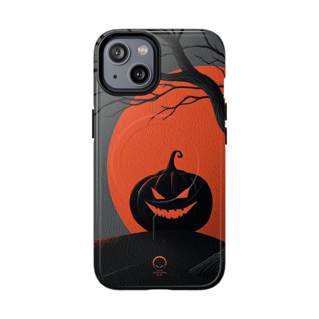 HALLOWEEN LIMITED EDITION MagSafe iPhone-Schutzhülle "Midnight Jack" - Wicked Elegance No. 06