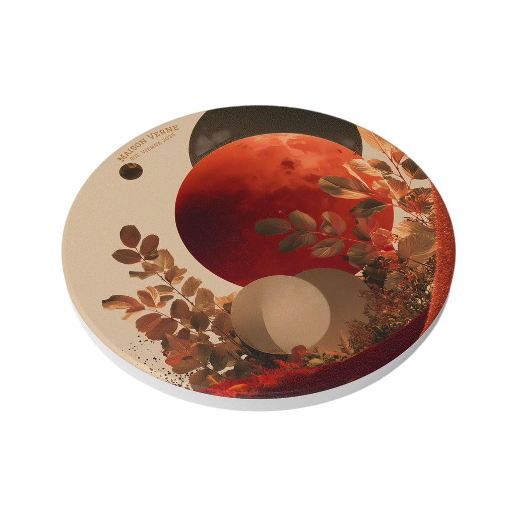 Maison Verne Keramik Untersetzer "Lunar Harvest" - Golden Autumn No. 68