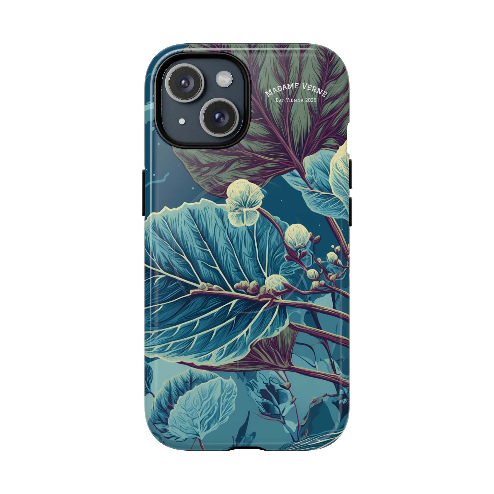 MagSafe iPhone-Schutzhülle "Galactic Veins" - Cosmic Botanicals No. 89