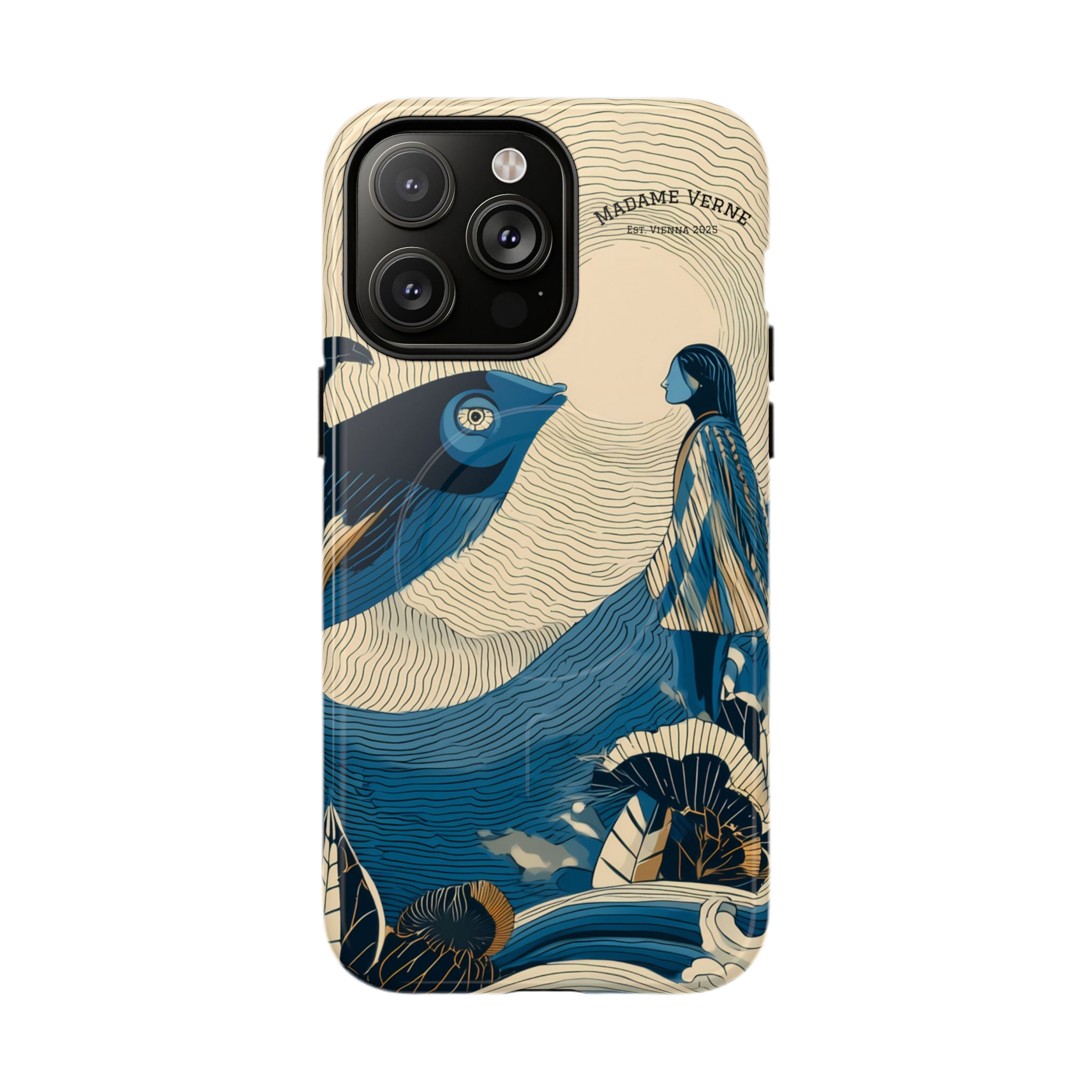 MagSafe iPhone-Schutzhülle "Moonlight Parley" - Opal Depths No. 40
