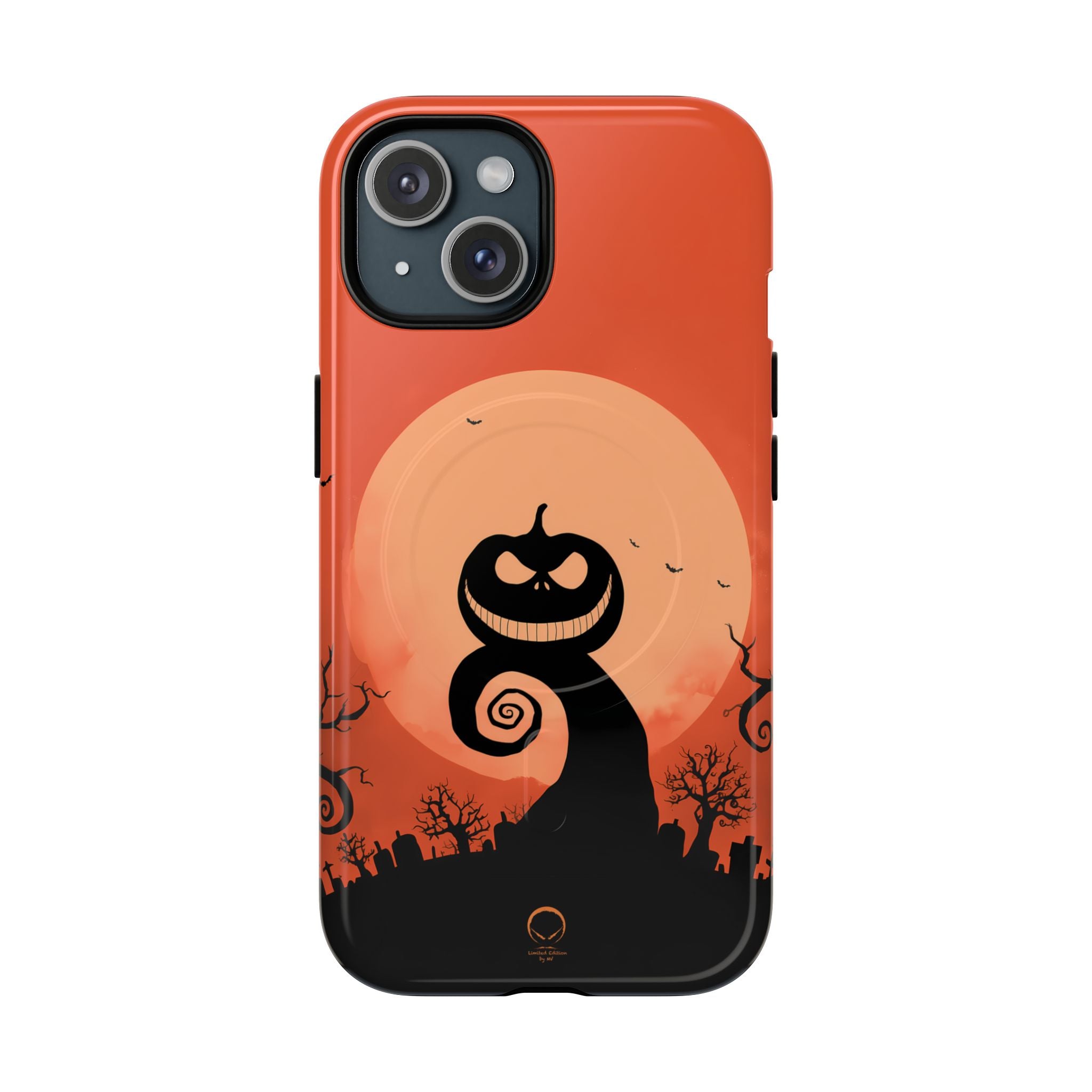 HALLOWEEN LIMITED EDITION MagSafe iPhone-Schutzhülle "Twisted Pumpkin" - 🎃👻 Wicked Elegance No. 57 👻🎃