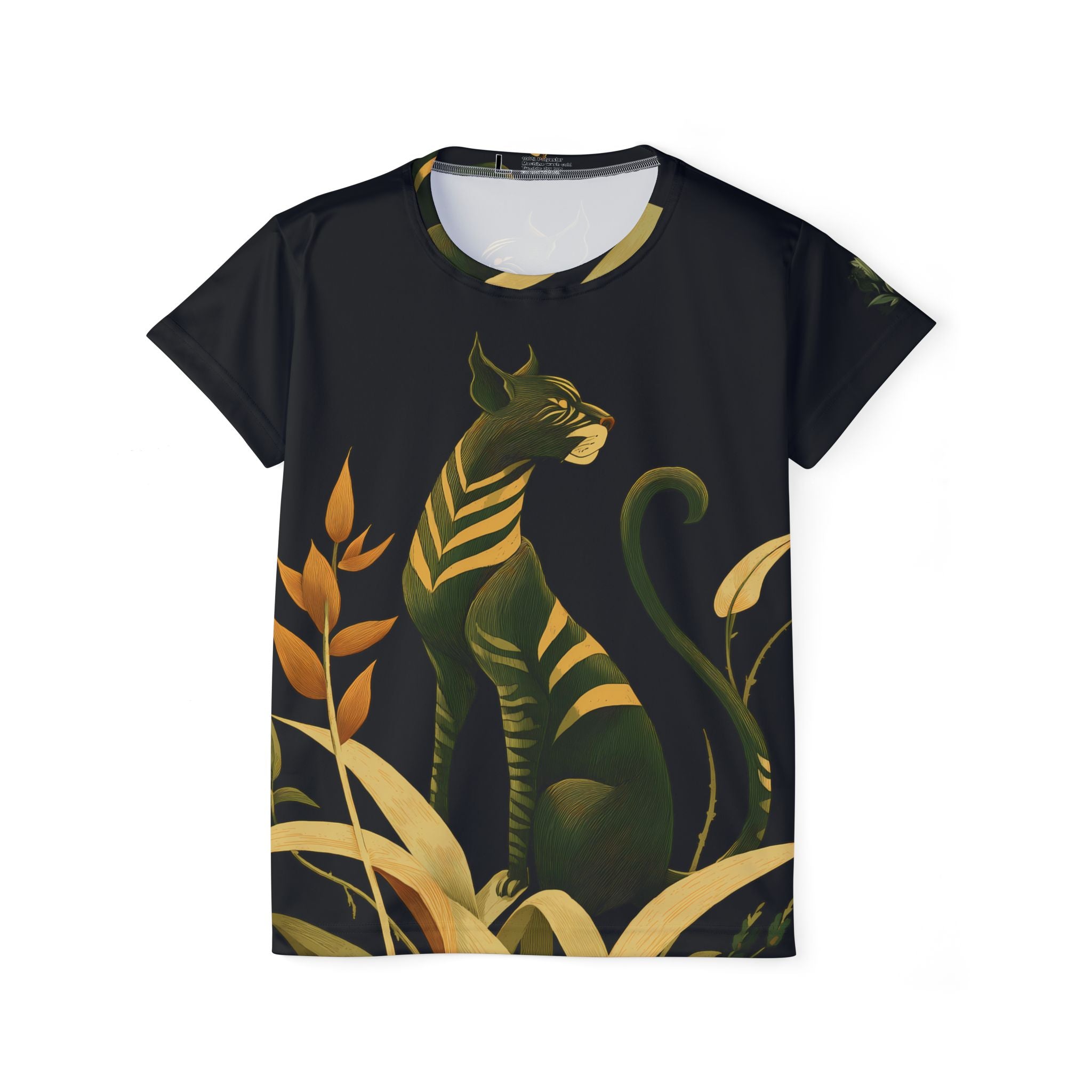 Plus Size Damen T-shirt "Ember in the Leaves" - Wilderness Whisper No. 50
