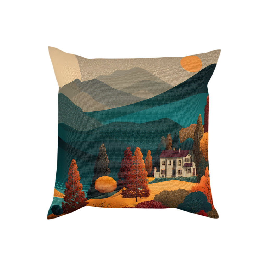 Maison Verne Zierkissen "Twilight over Golden Hills" - Golden Autumn No. 20