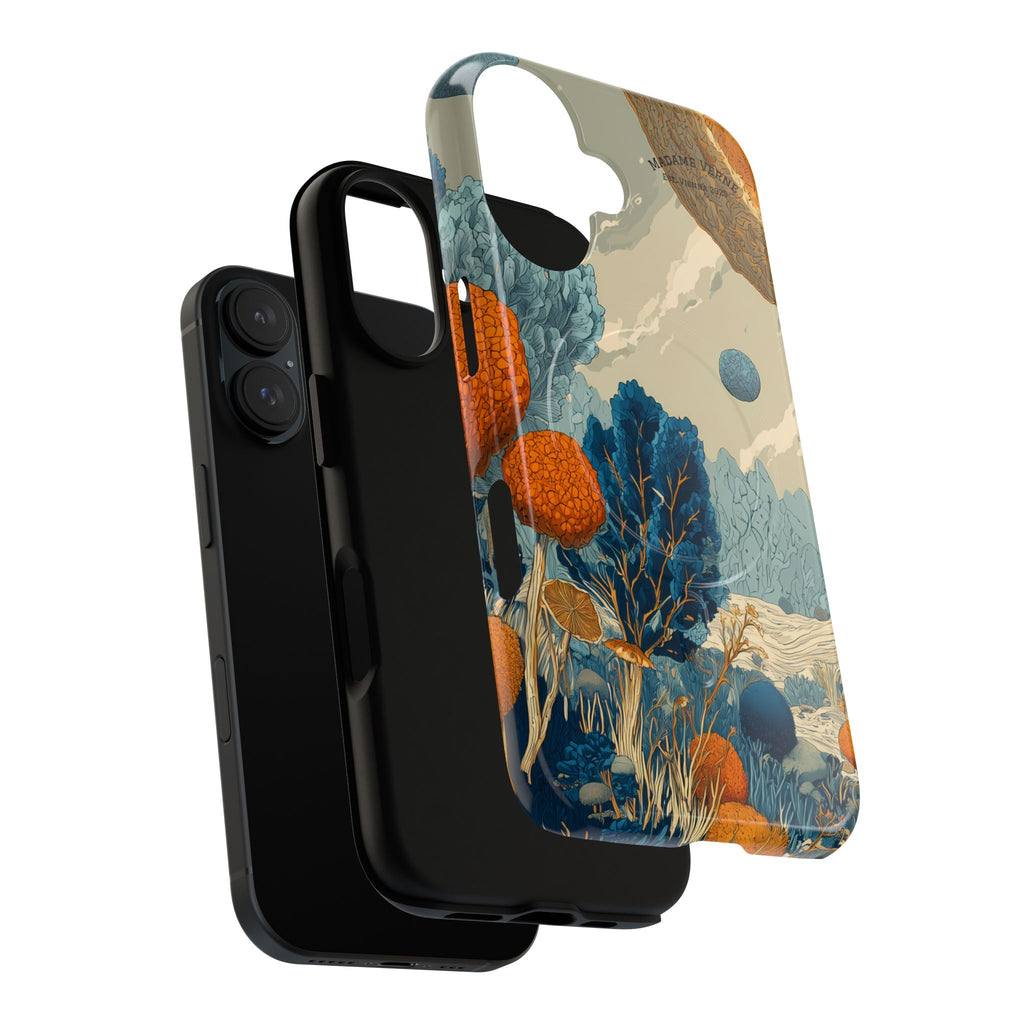 MagSafe iPhone-Schutzhülle "Ethereal Meadow" - Cosmic Botanicals No. 85
