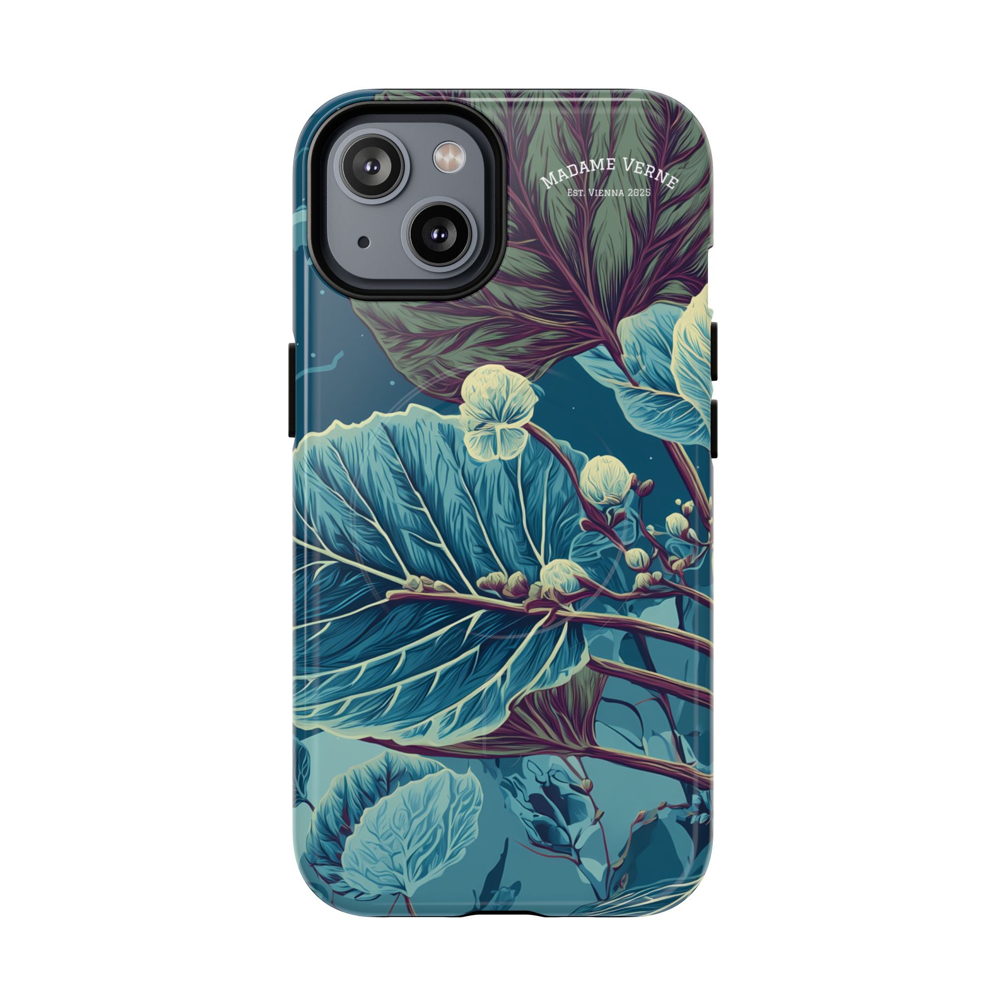 MagSafe iPhone-Schutzhülle "Galactic Veins" - Cosmic Botanicals No. 89