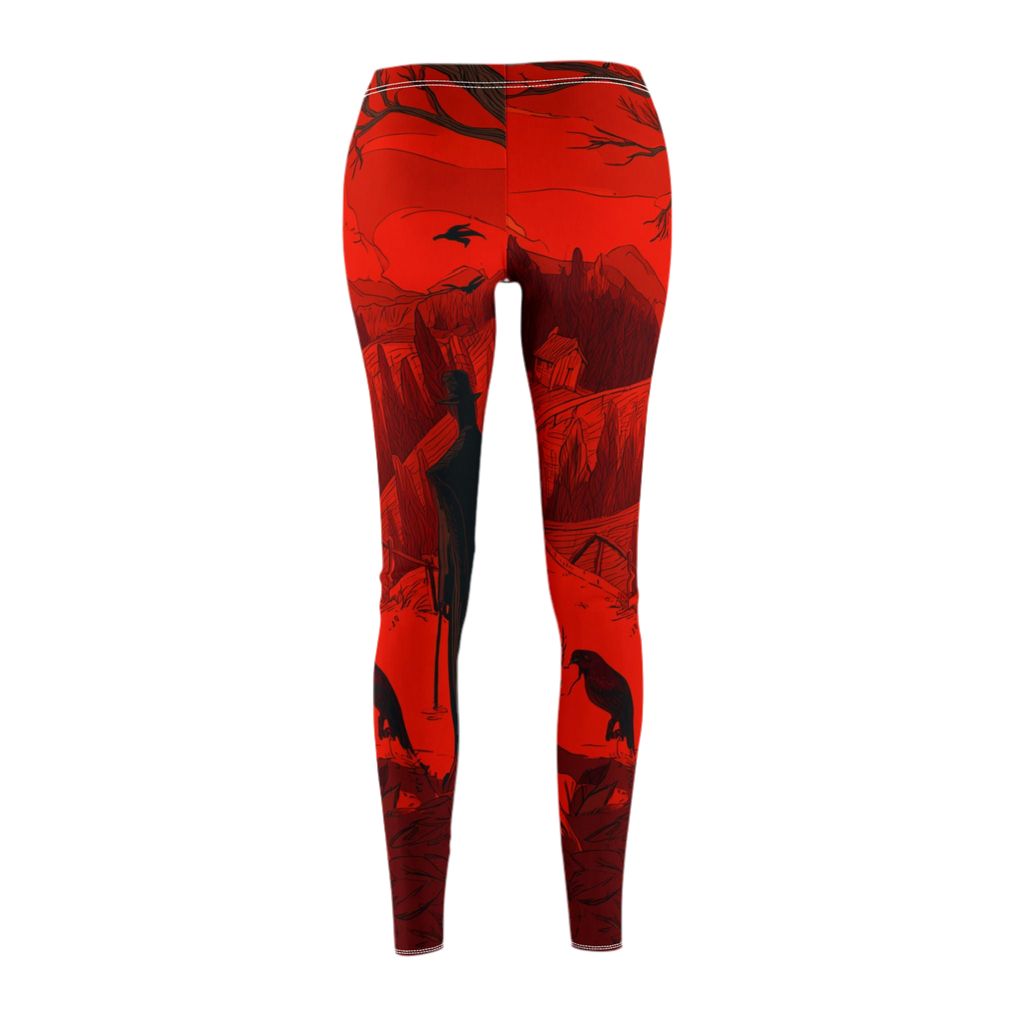 HALLOWEEN LIMITED EDITION Plus Size (2XL)  Damen Leggings - Wicked Elegance No. 15