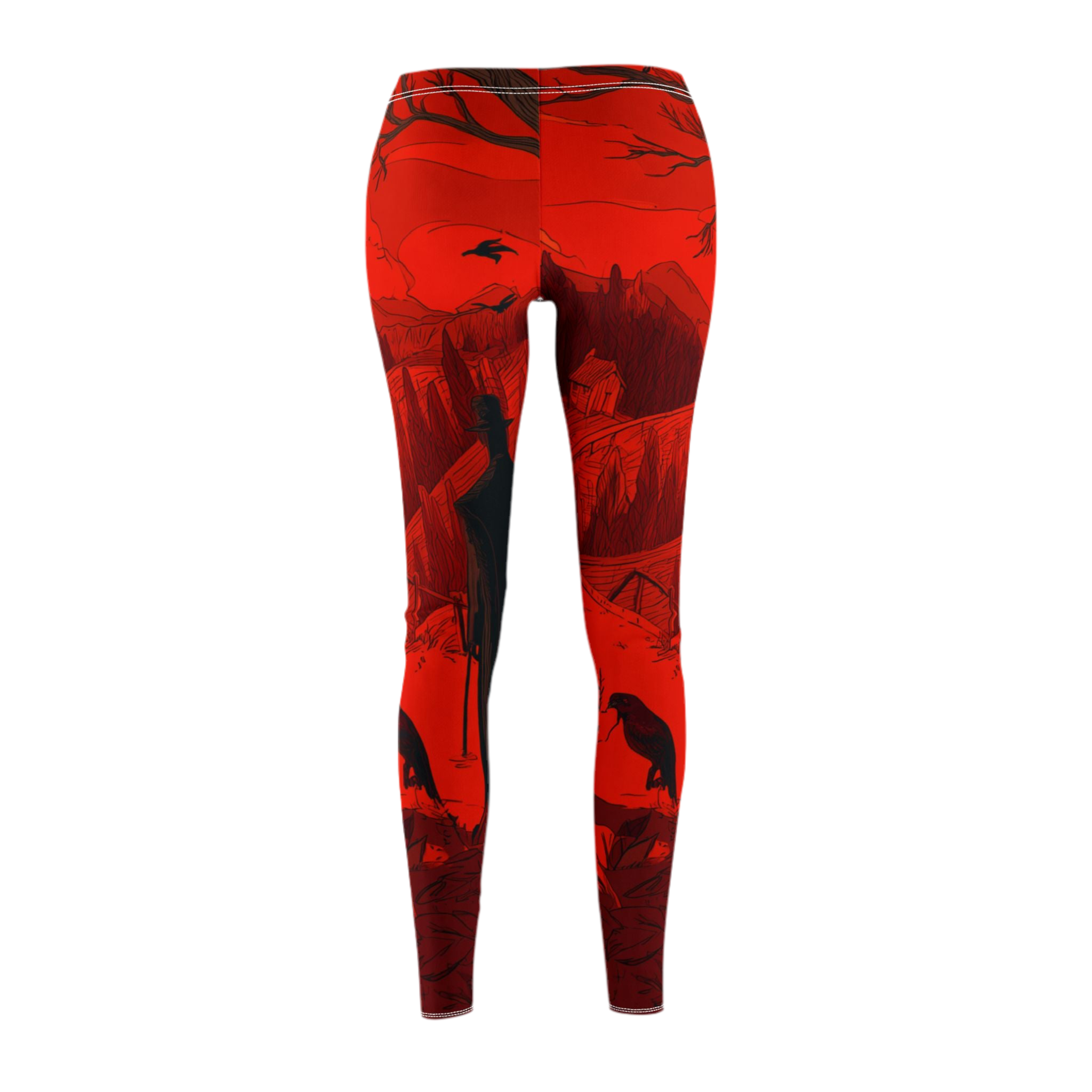 HALLOWEEN LIMITED EDITION Plus Size (2XL)  Damen Leggings - Wicked Elegance No. 15