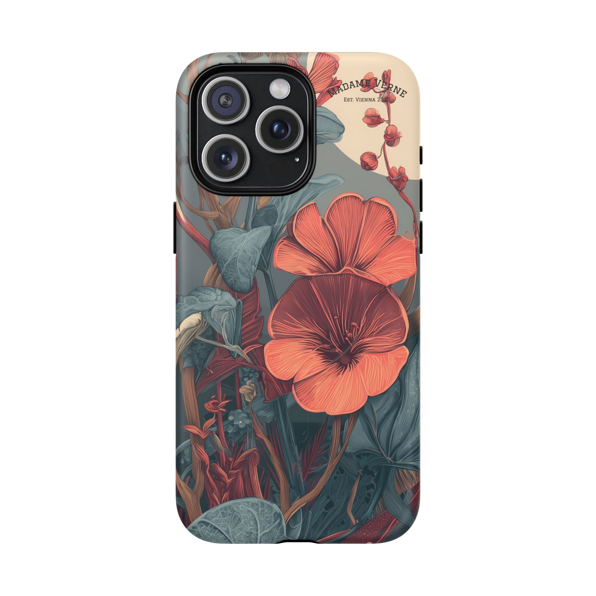 MagSafe iPhone-Schutzhülle "Lunar Bloom" - Cosmic Botanicals No. 56