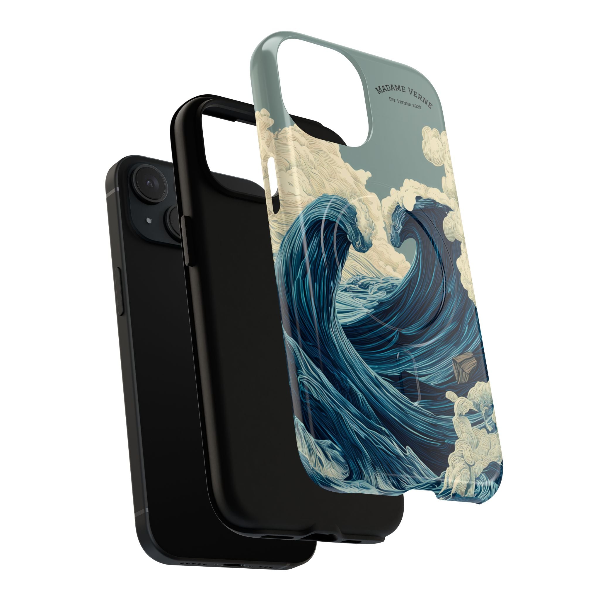 MagSafe iPhone-Schutzhülle "Tempest's Embrace" - Opal Depths No. 38