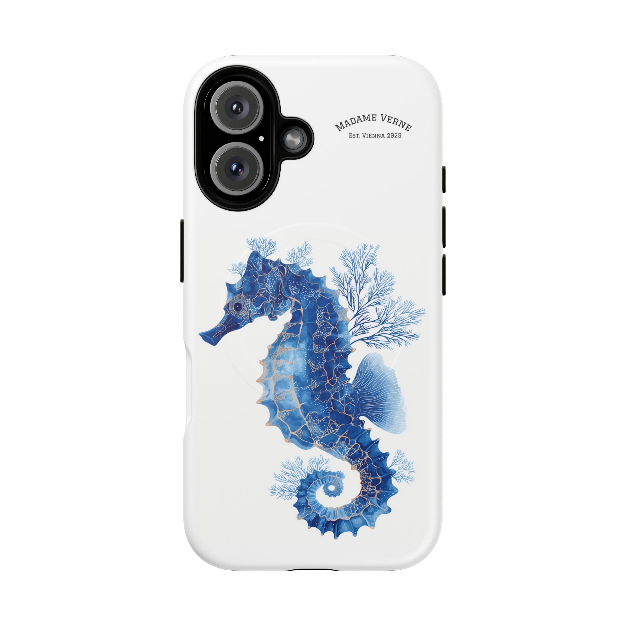 MagSafe iPhone-Schutzhülle "Azure Sentinel" - Opal Depths No. 32