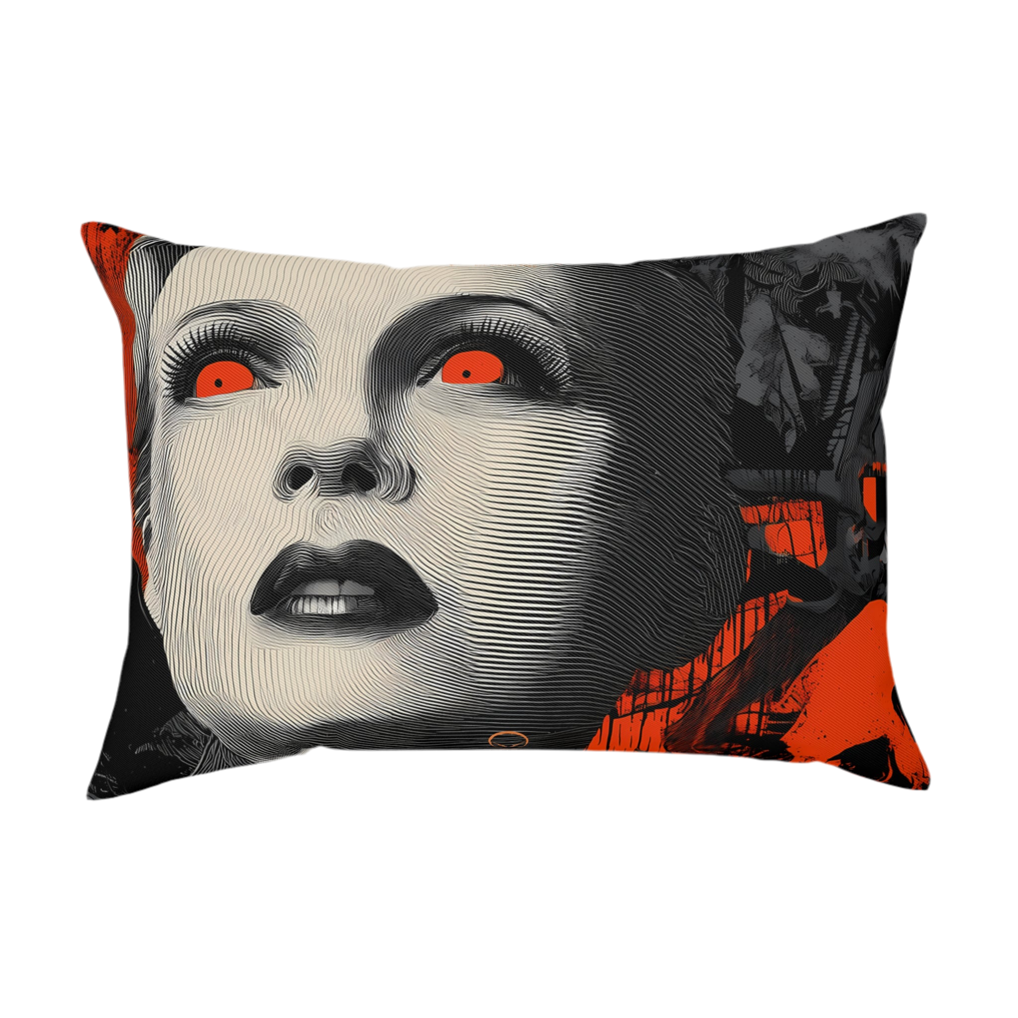 Maison Verne Halloween Ltd. Edition Zierkissen "Eclipse Muse" - 🎃👻 Wicked Elegance No. 67 👻🎃