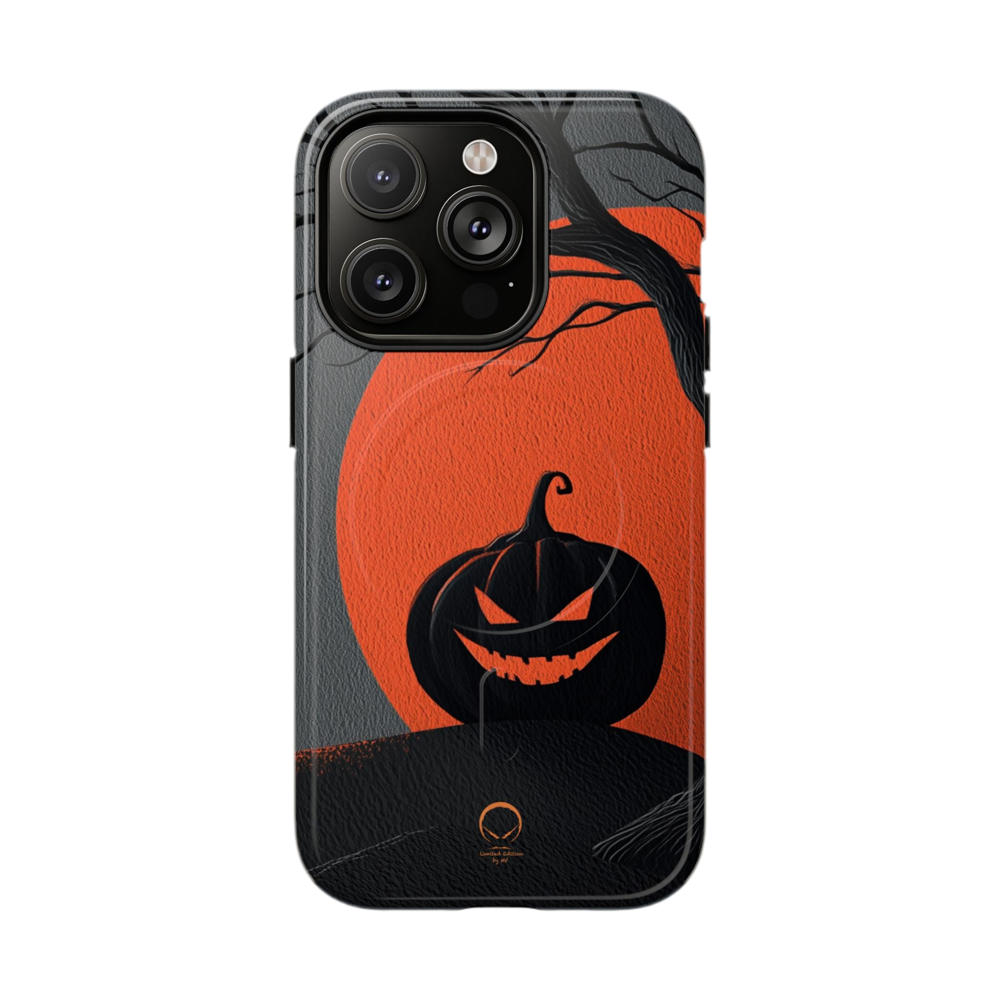 HALLOWEEN LIMITED EDITION MagSafe iPhone-Schutzhülle "Midnight Jack" - Wicked Elegance No. 06