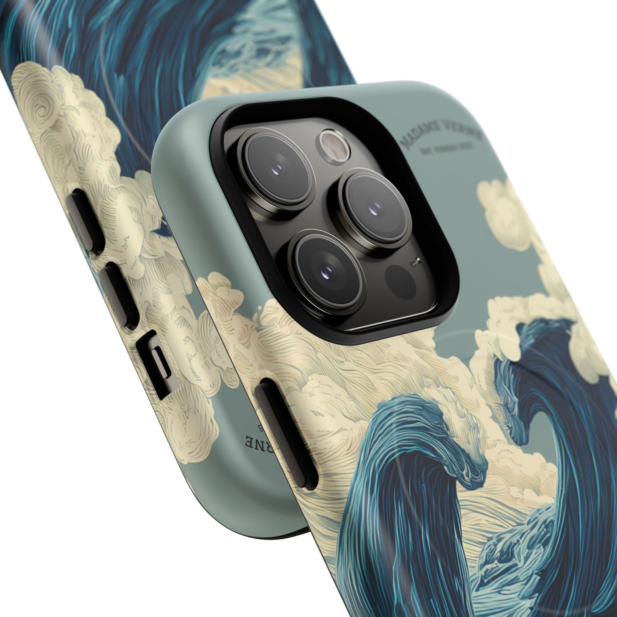 MagSafe iPhone-Schutzhülle "Tempest's Embrace" - Opal Depths No. 38