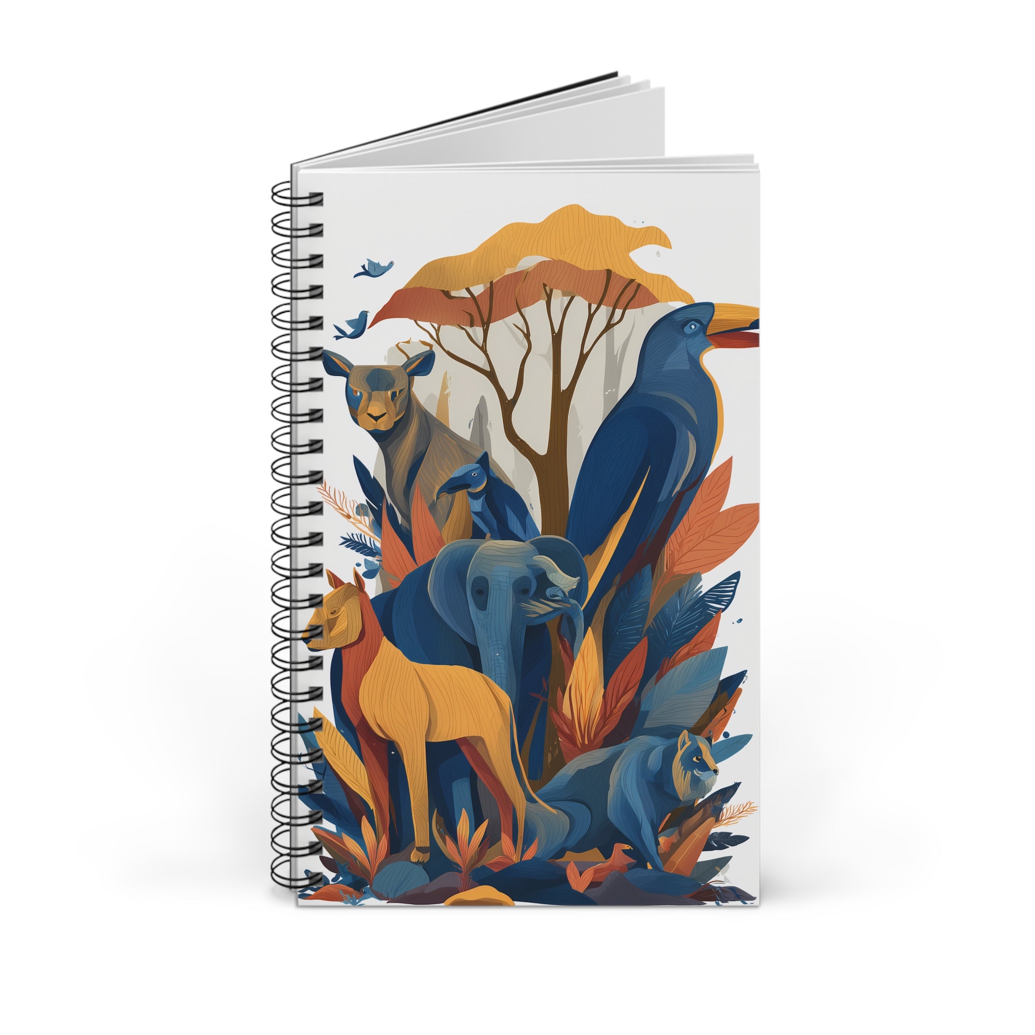 Notizbuch mit Spiralbindung "Savannah Guardians" - Wilderness Whisper No. 08