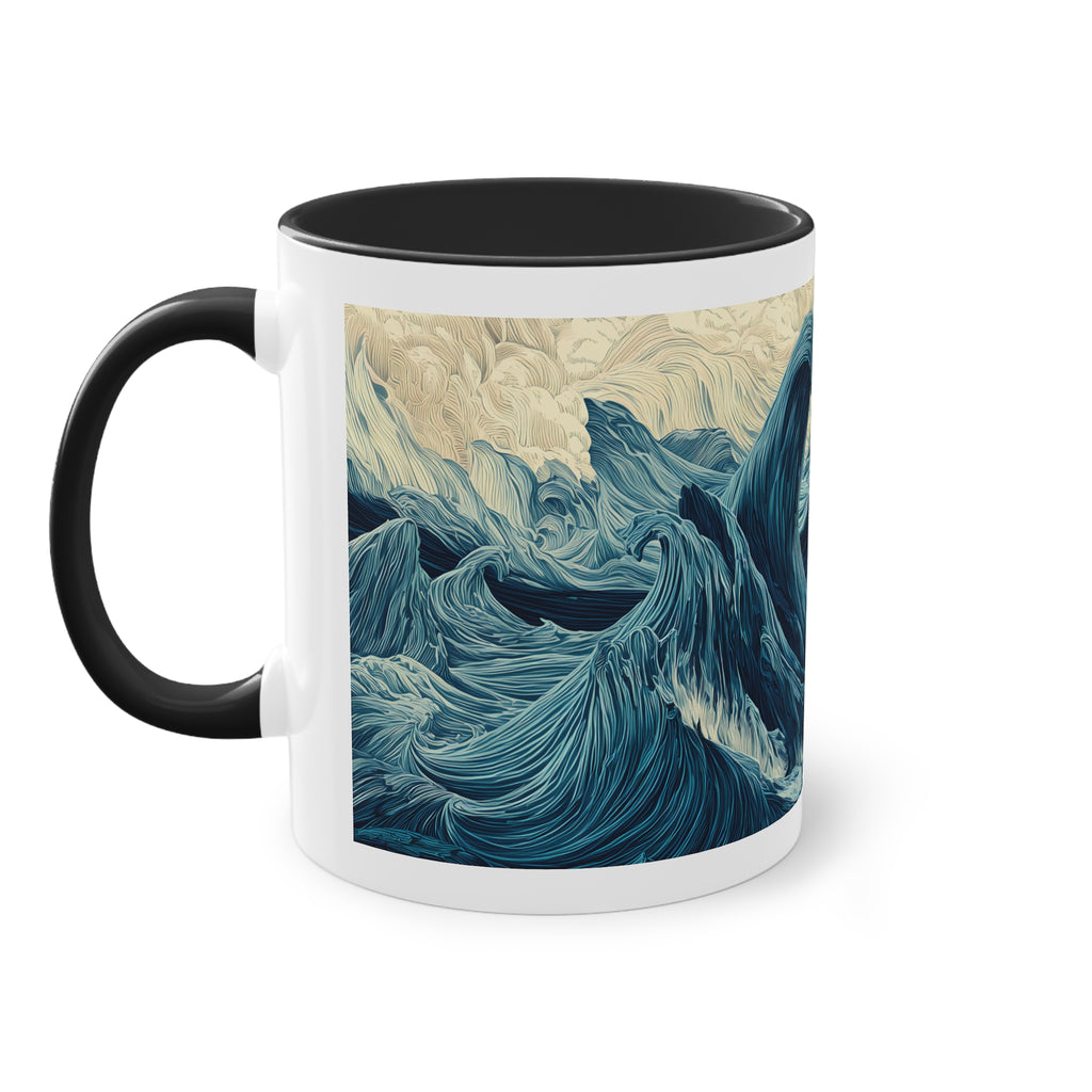 Maison Verne Kaffeetasse "Tempest's Embrace" - Opal Depths No. 38