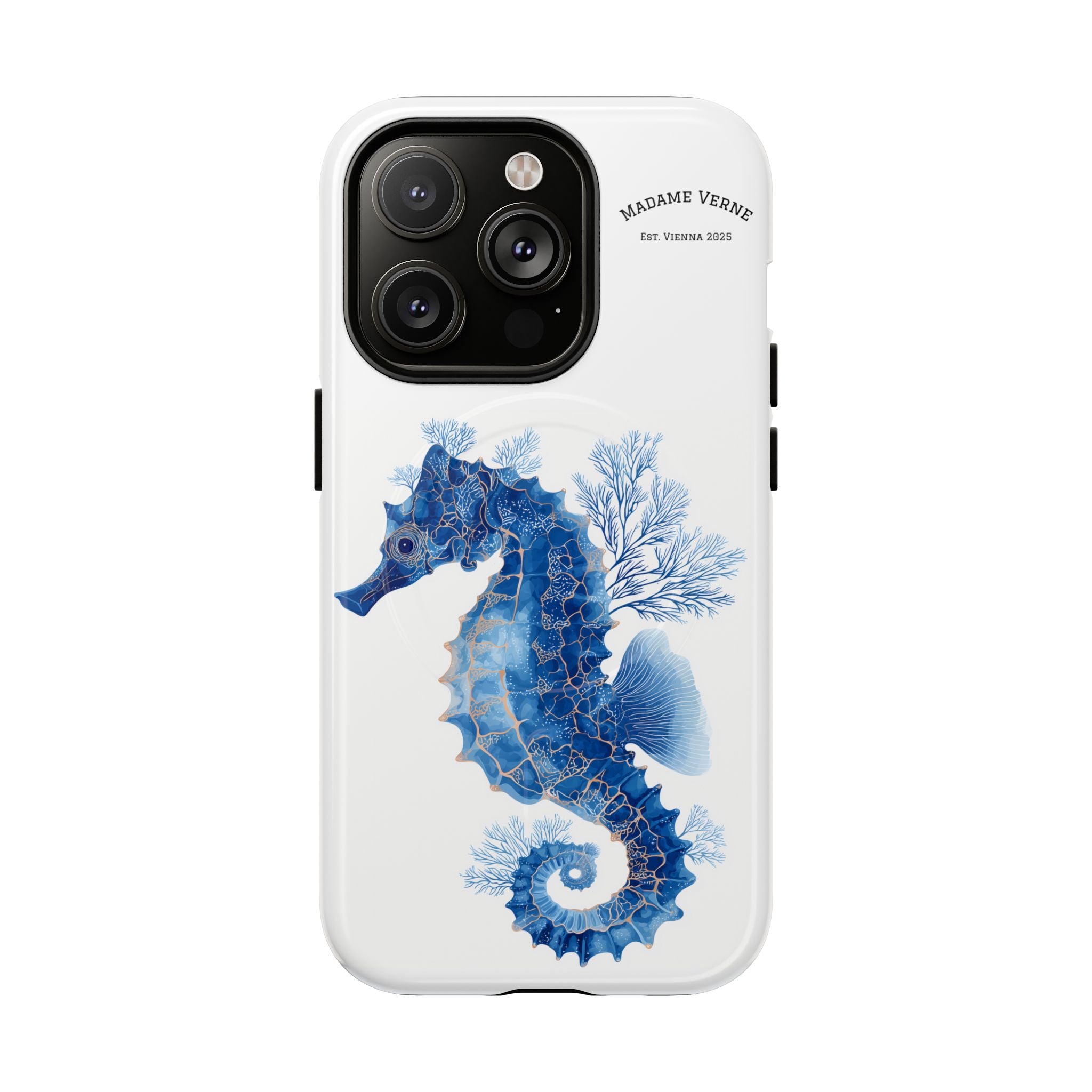 MagSafe iPhone-Schutzhülle "Azure Sentinel" - Opal Depths No. 32