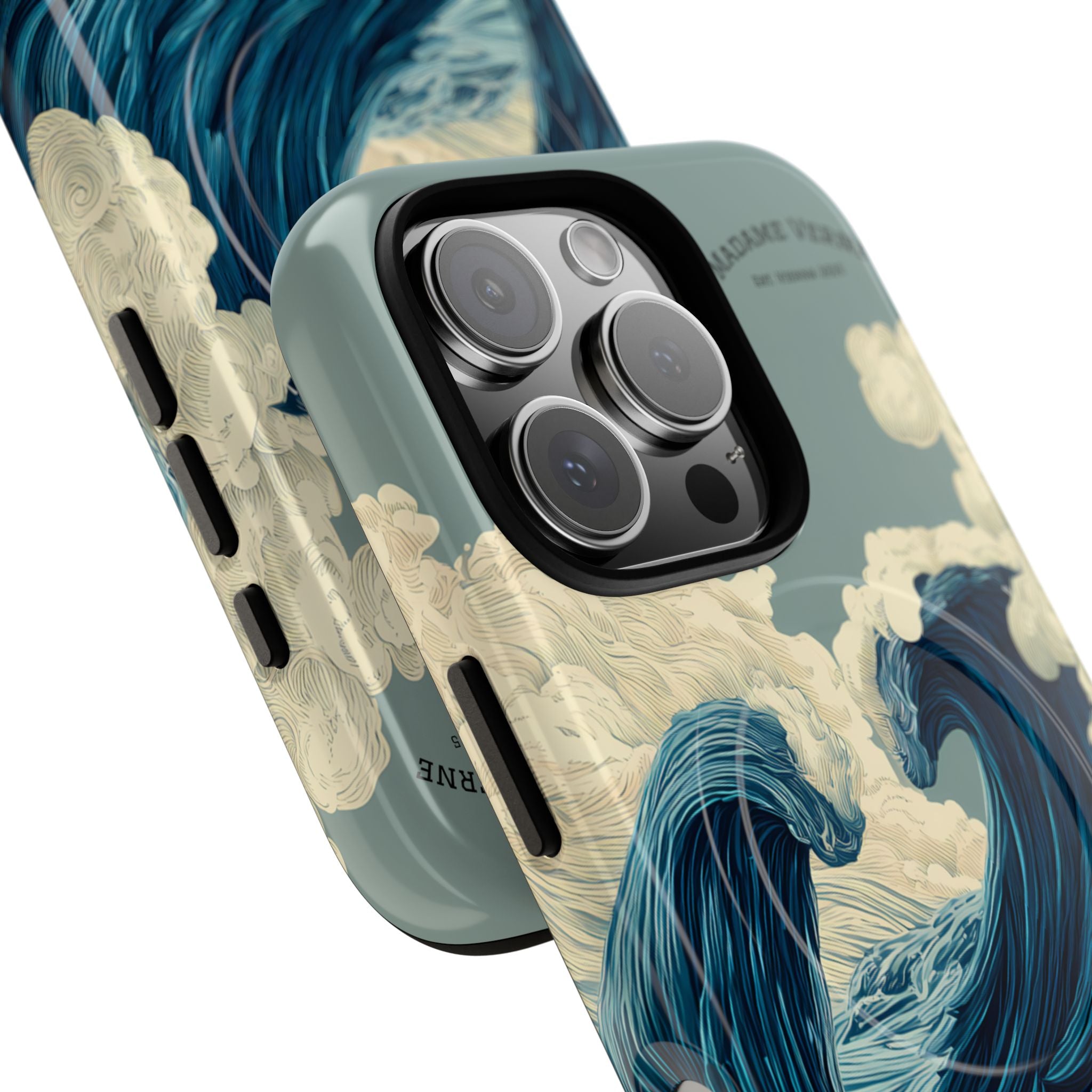 MagSafe iPhone-Schutzhülle "Tempest's Embrace" - Opal Depths No. 38