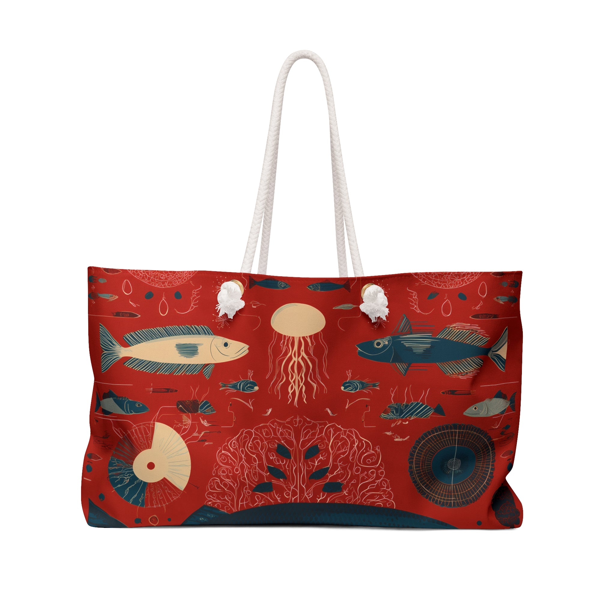 Weekender Bag "Symbols of the Sea" - Below &amp; Beyond No. 14