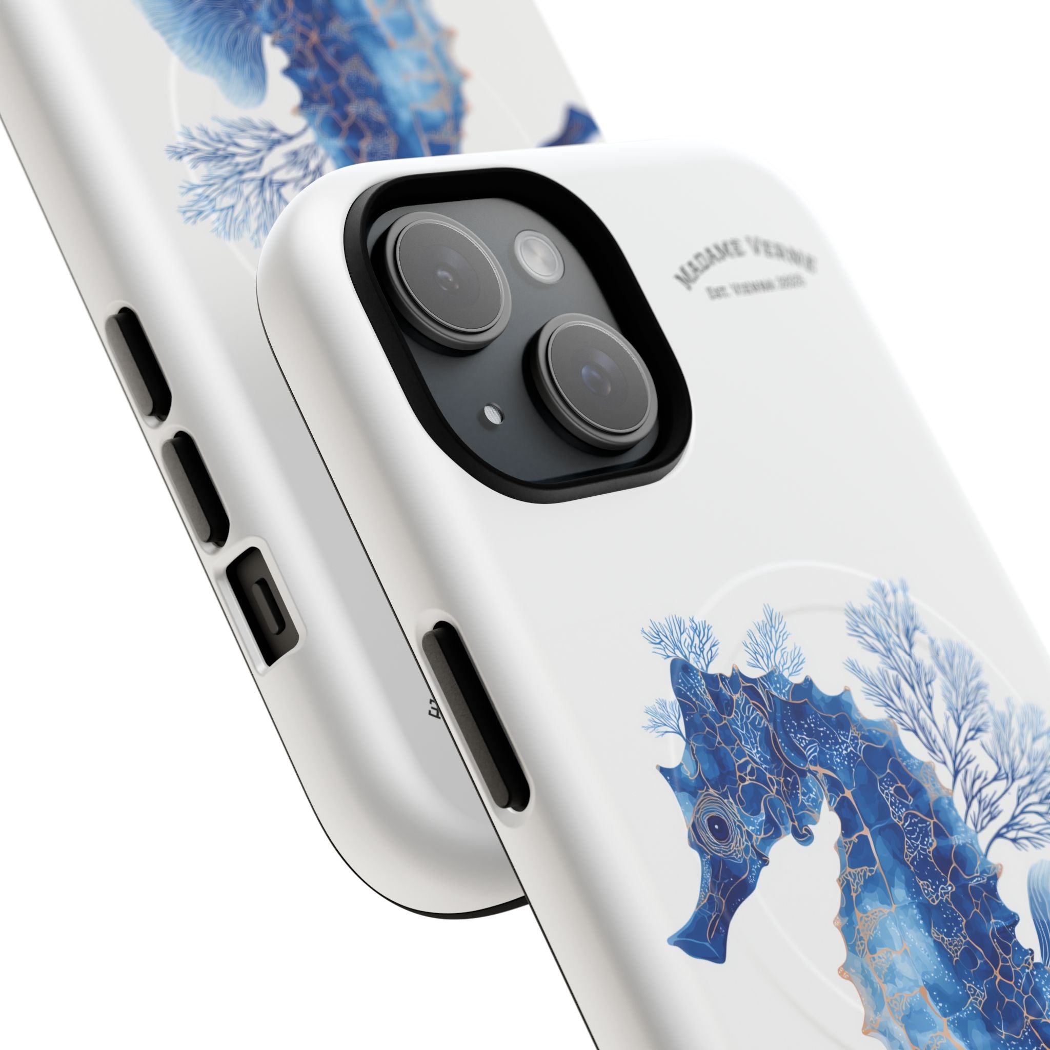 MagSafe iPhone-Schutzhülle "Azure Sentinel" - Opal Depths No. 32