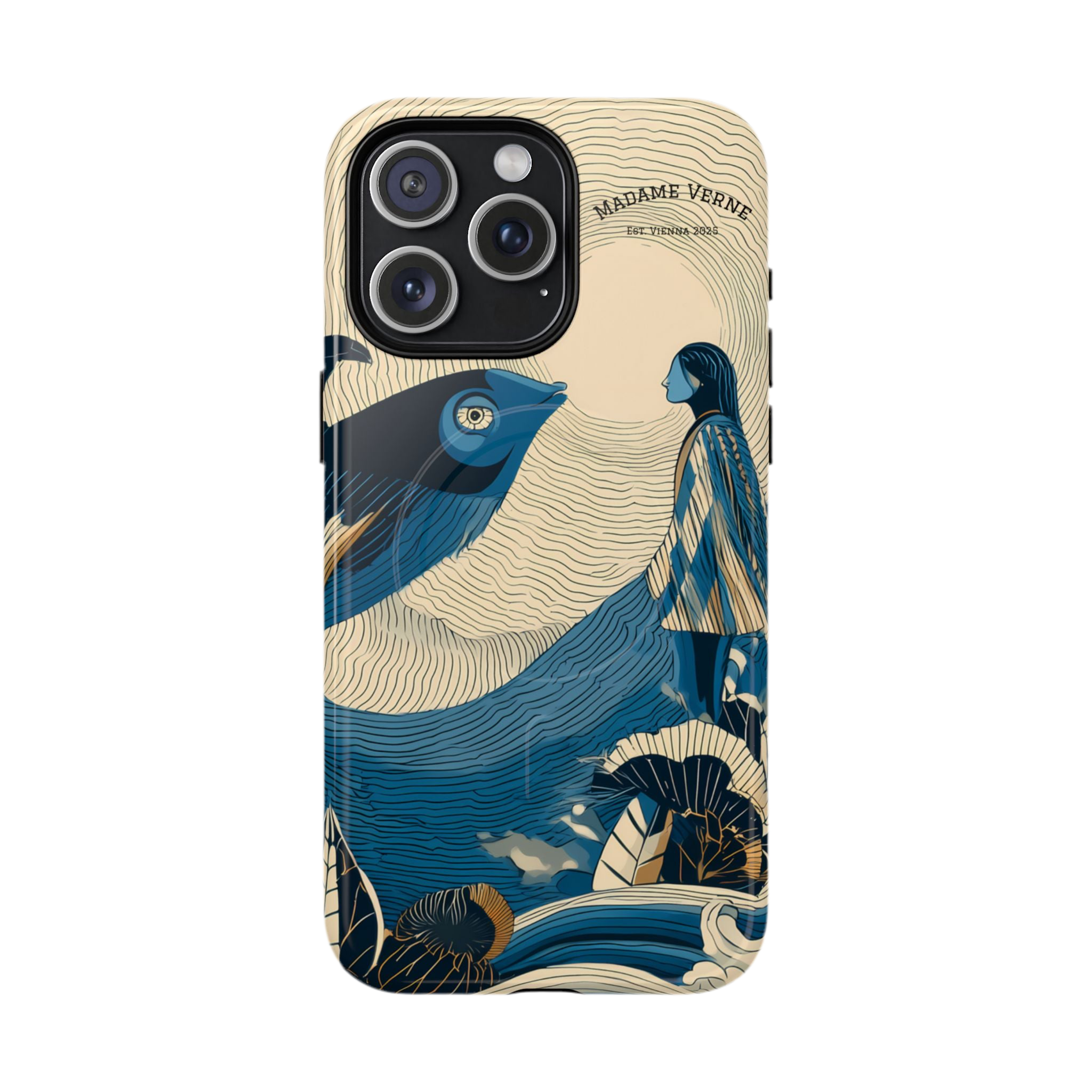 MagSafe iPhone-Schutzhülle "Moonlight Parley" - Opal Depths No. 40