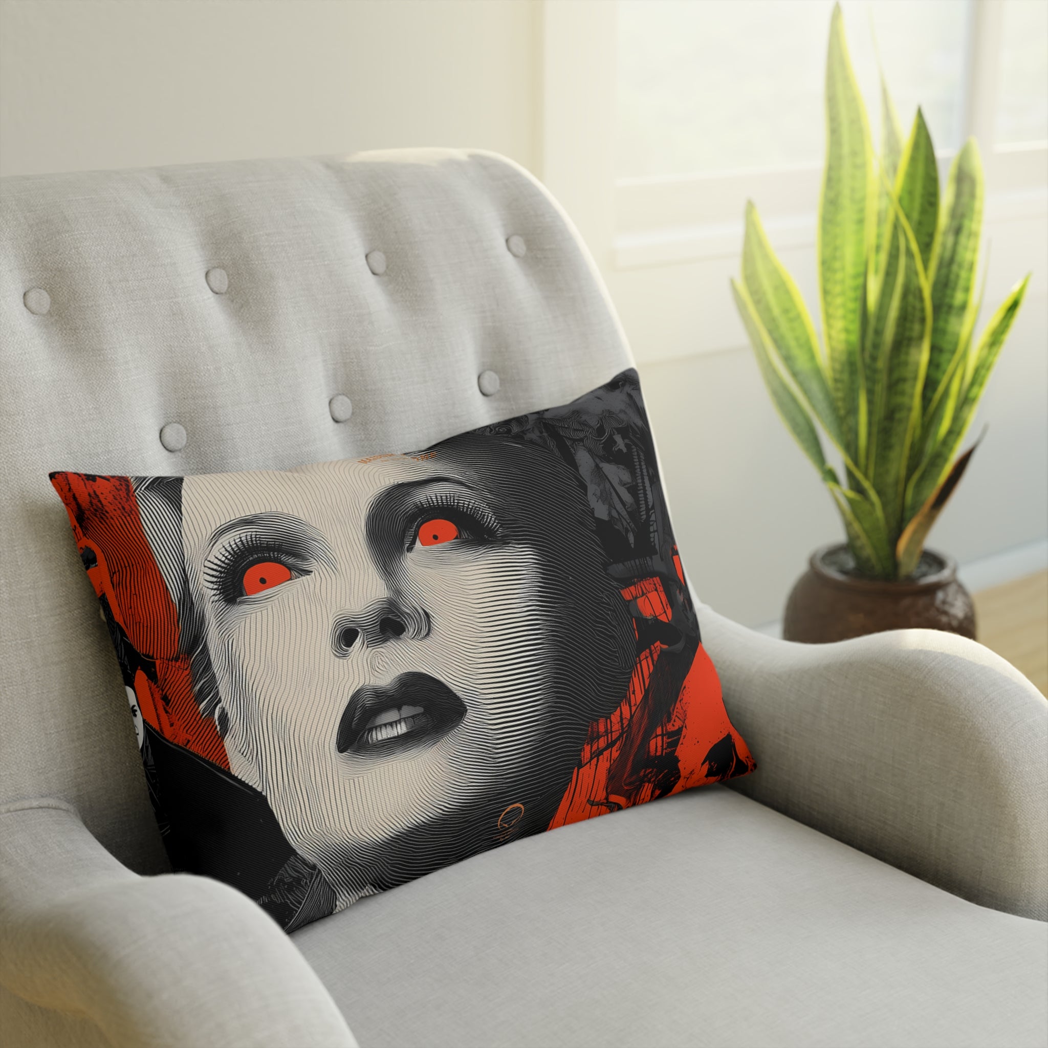 Maison Verne Halloween Ltd. Edition Zierkissen "Eclipse Muse" - 🎃👻 Wicked Elegance No. 67 👻🎃