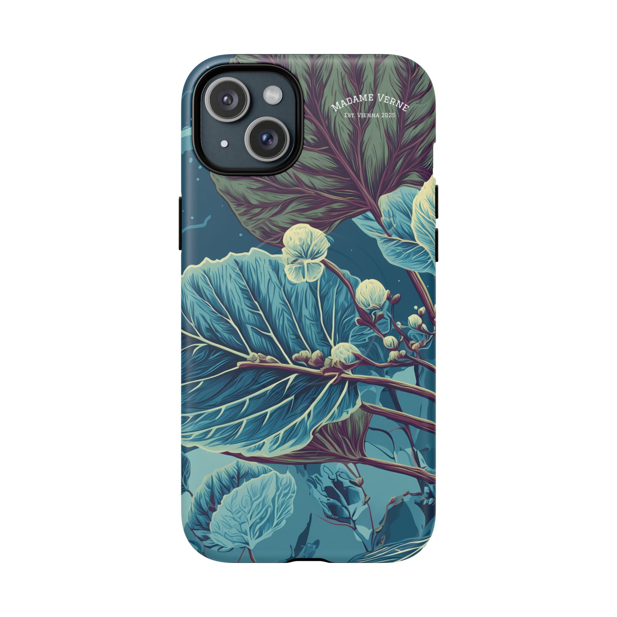 MagSafe iPhone-Schutzhülle "Galactic Veins" - Cosmic Botanicals No. 89