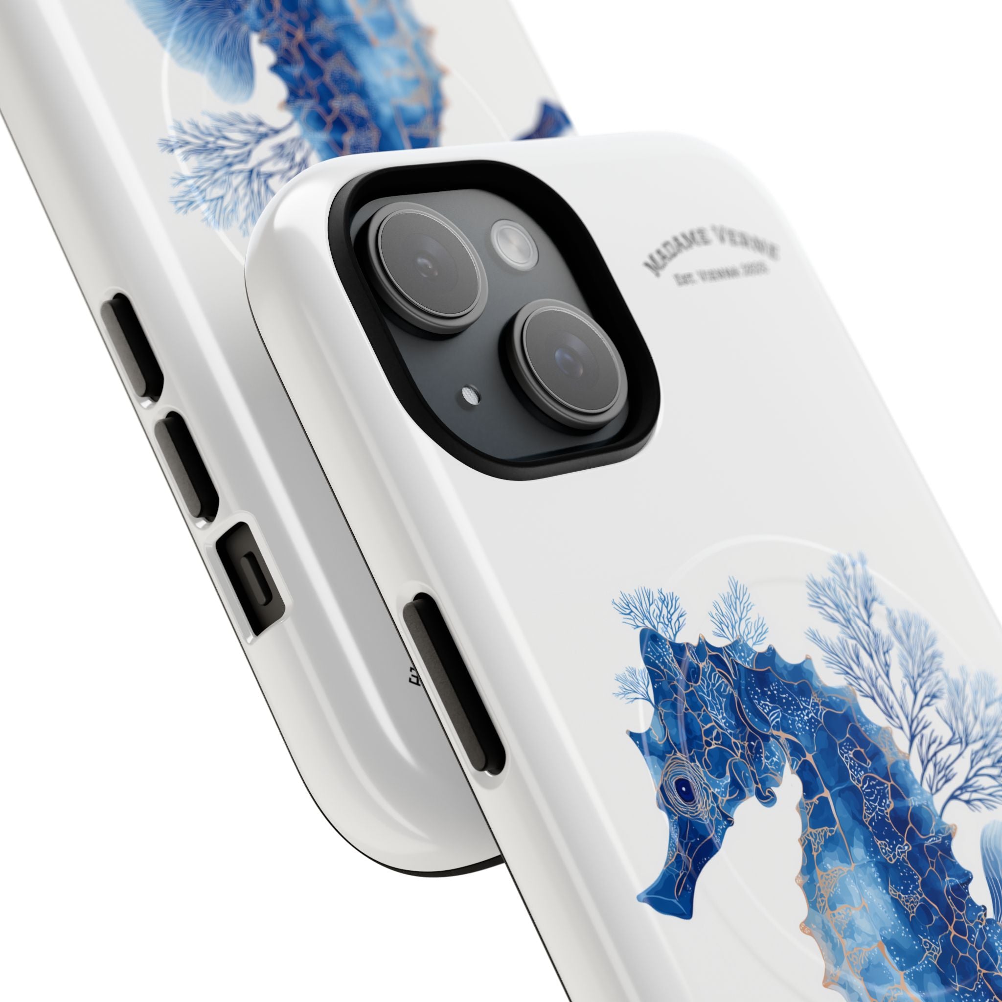 MagSafe iPhone-Schutzhülle "Azure Sentinel" - Opal Depths No. 32
