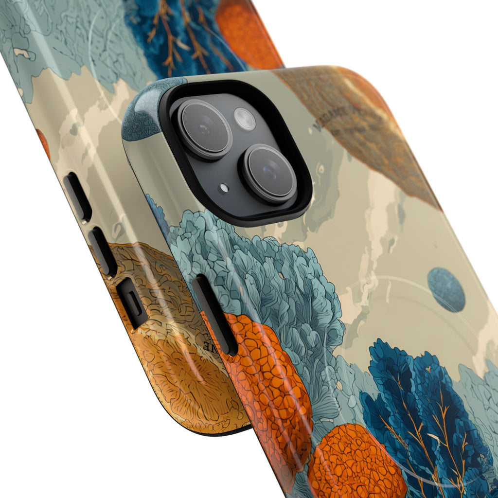 MagSafe iPhone-Schutzhülle "Ethereal Meadow" - Cosmic Botanicals No. 85