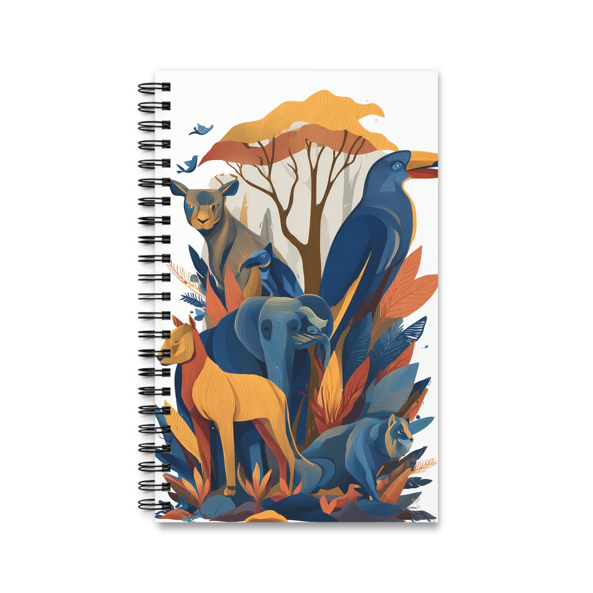 Notizbuch mit Spiralbindung "Savannah Guardians" - Wilderness Whisper No. 08