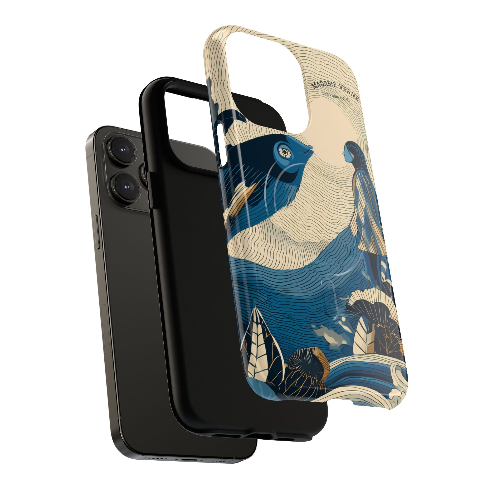 MagSafe iPhone-Schutzhülle "Moonlight Parley" - Opal Depths No. 40