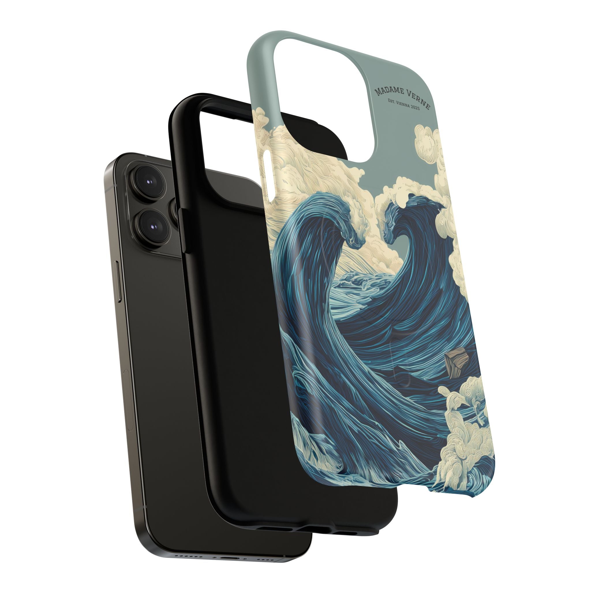 MagSafe iPhone-Schutzhülle "Tempest's Embrace" - Opal Depths No. 38