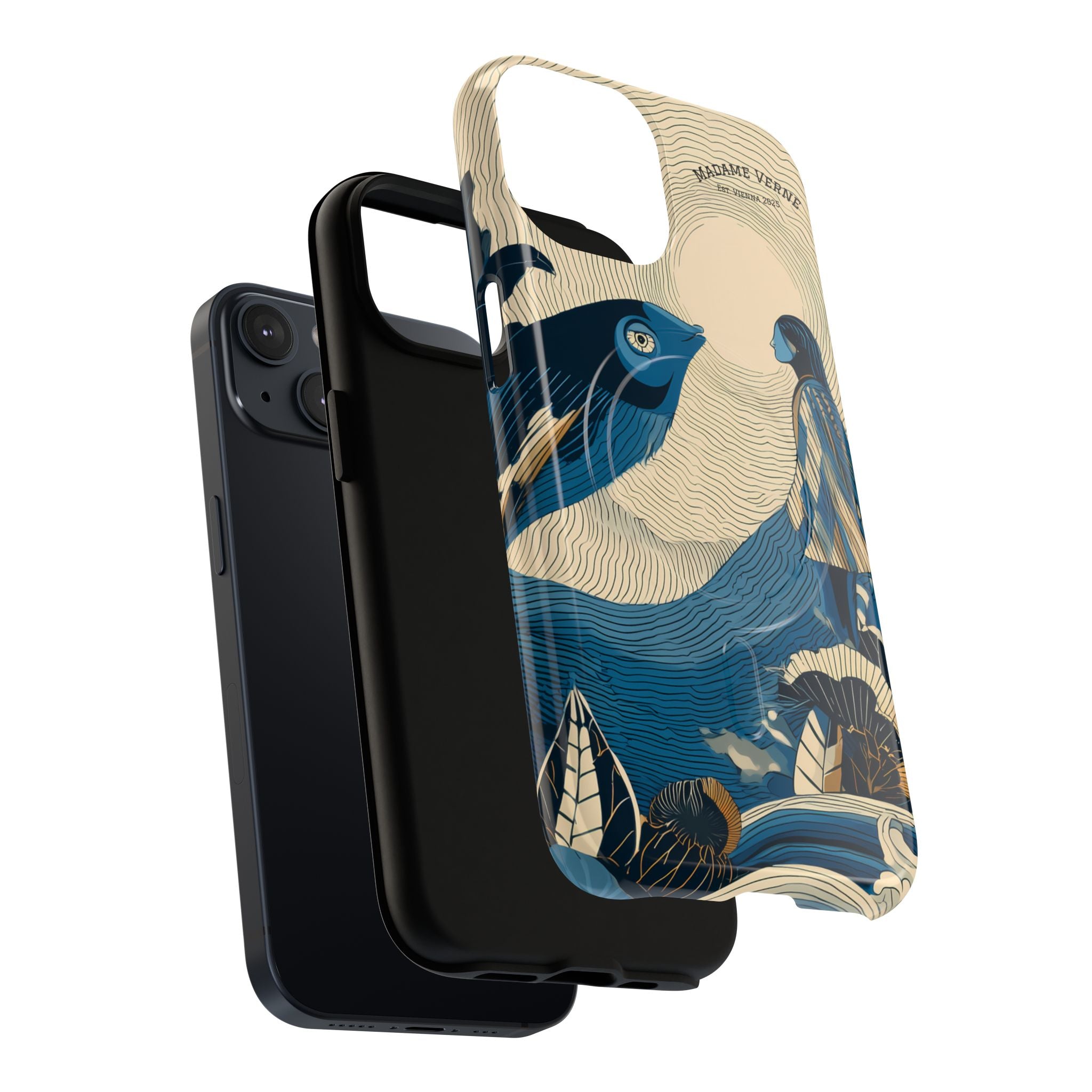 MagSafe iPhone-Schutzhülle "Moonlight Parley" - Opal Depths No. 40