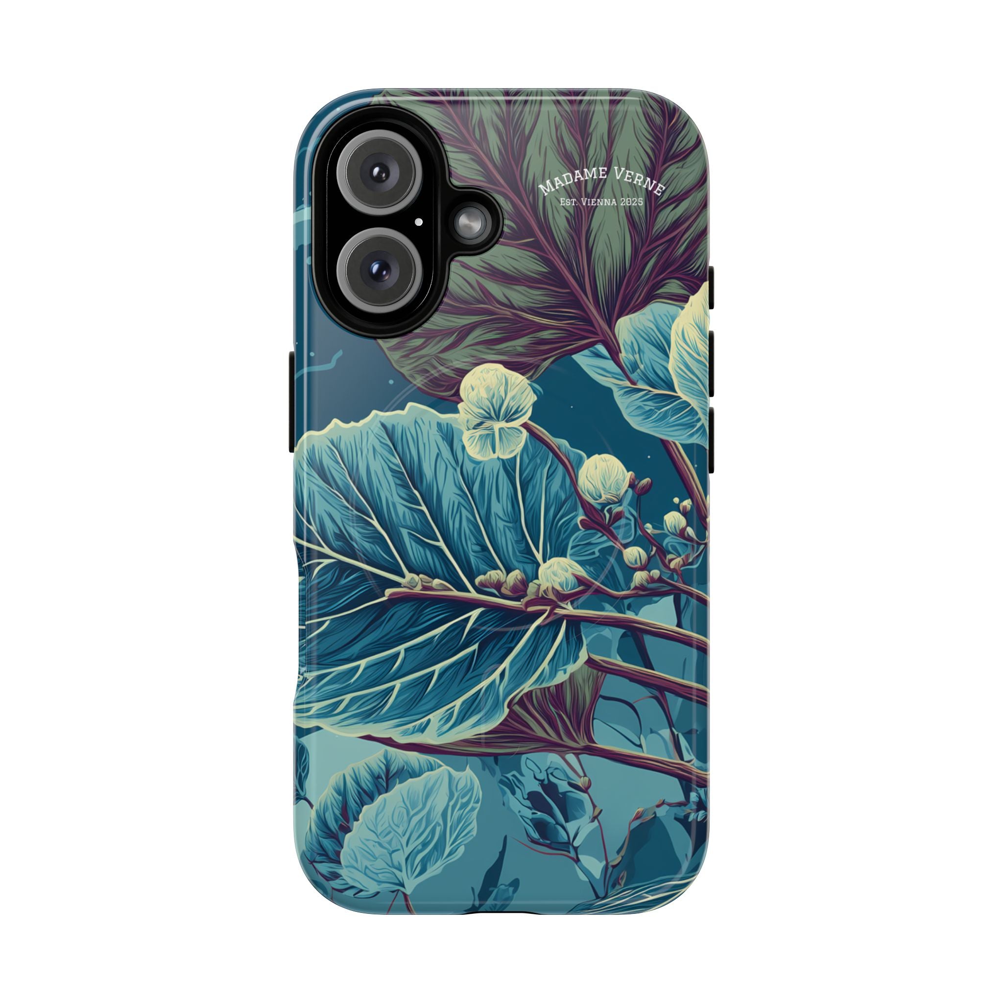 MagSafe iPhone-Schutzhülle "Galactic Veins" - Cosmic Botanicals No. 89