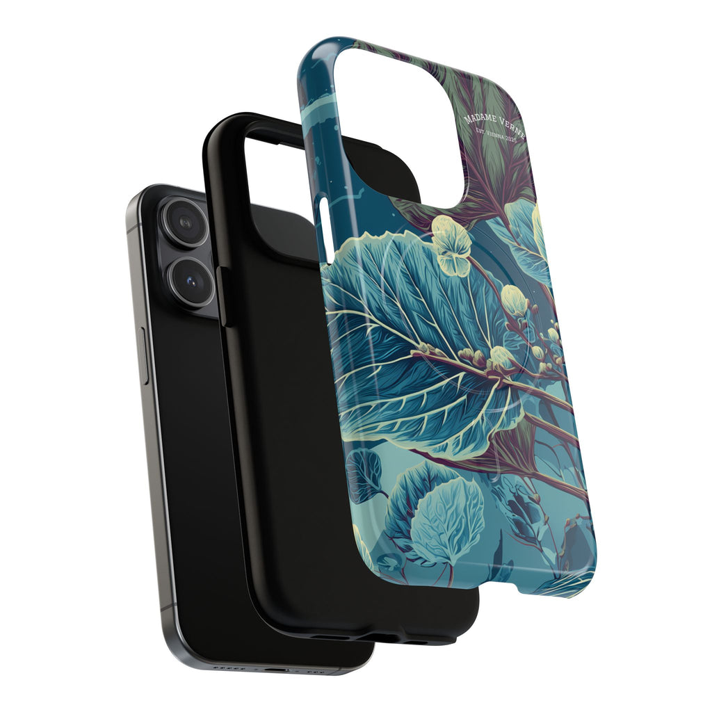 MagSafe iPhone-Schutzhülle "Galactic Veins" - Cosmic Botanicals No. 89