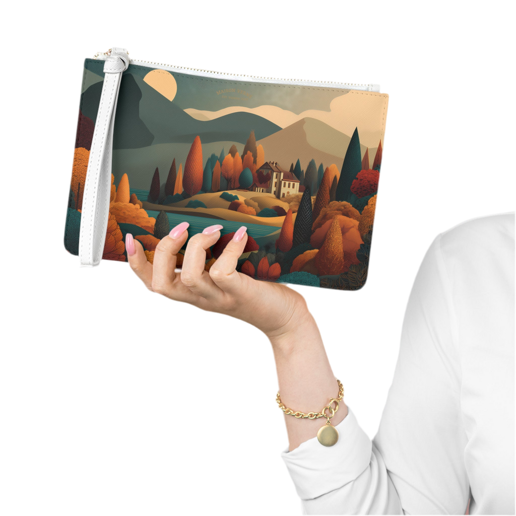 Maison Verne Clutch Bag "Twilight Manor"- Golden Autumn No. 46