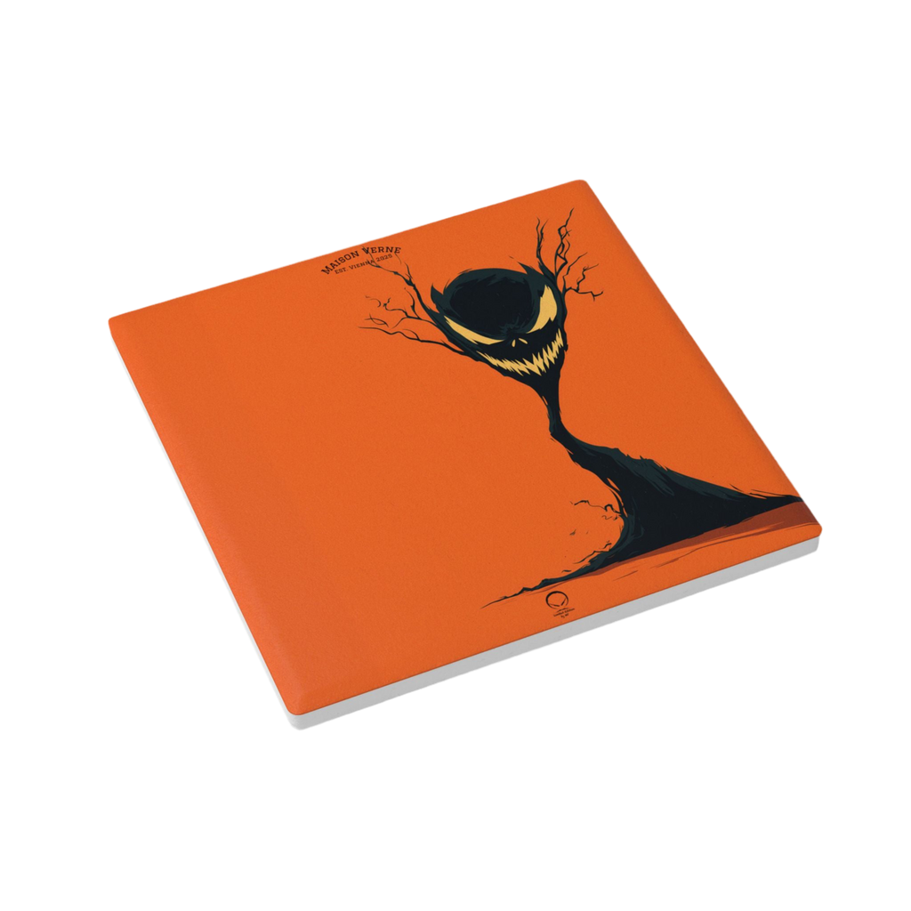 Maison Verne Halloween Ltd. Edition Keramik Untersetzer "The Grinning Tree" - 🎃👻 Wicked Elegance No. 26 👻🎃