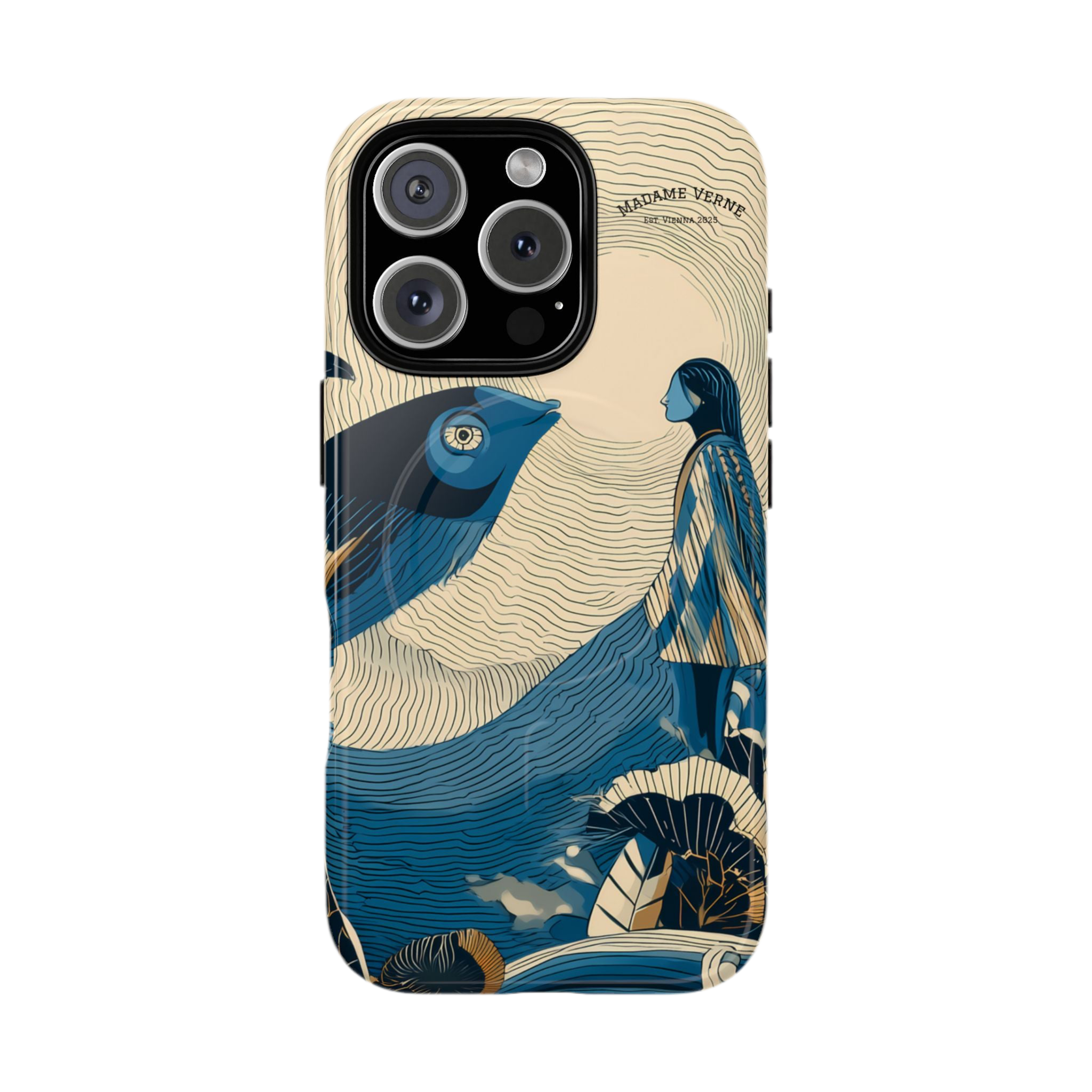 MagSafe iPhone-Schutzhülle "Moonlight Parley" - Opal Depths No. 40