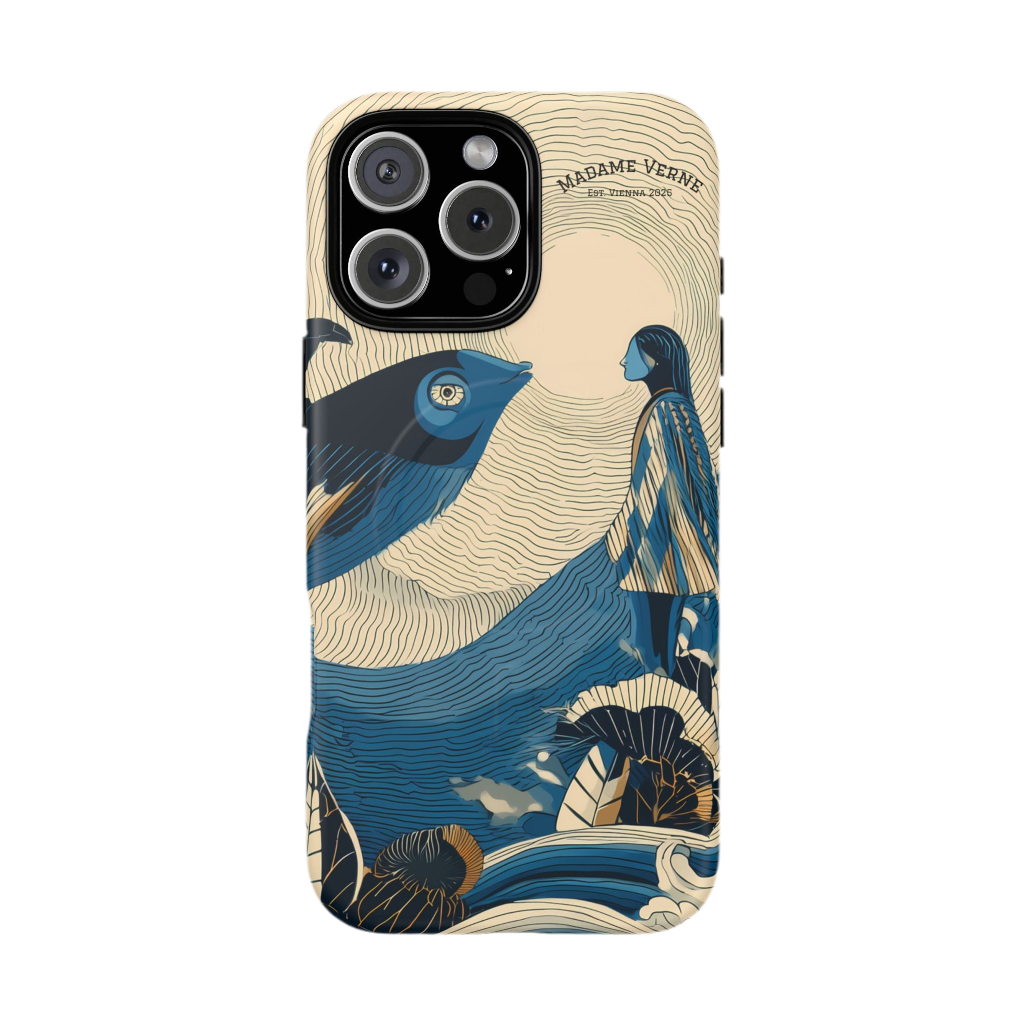 MagSafe iPhone-Schutzhülle "Moonlight Parley" - Opal Depths No. 40