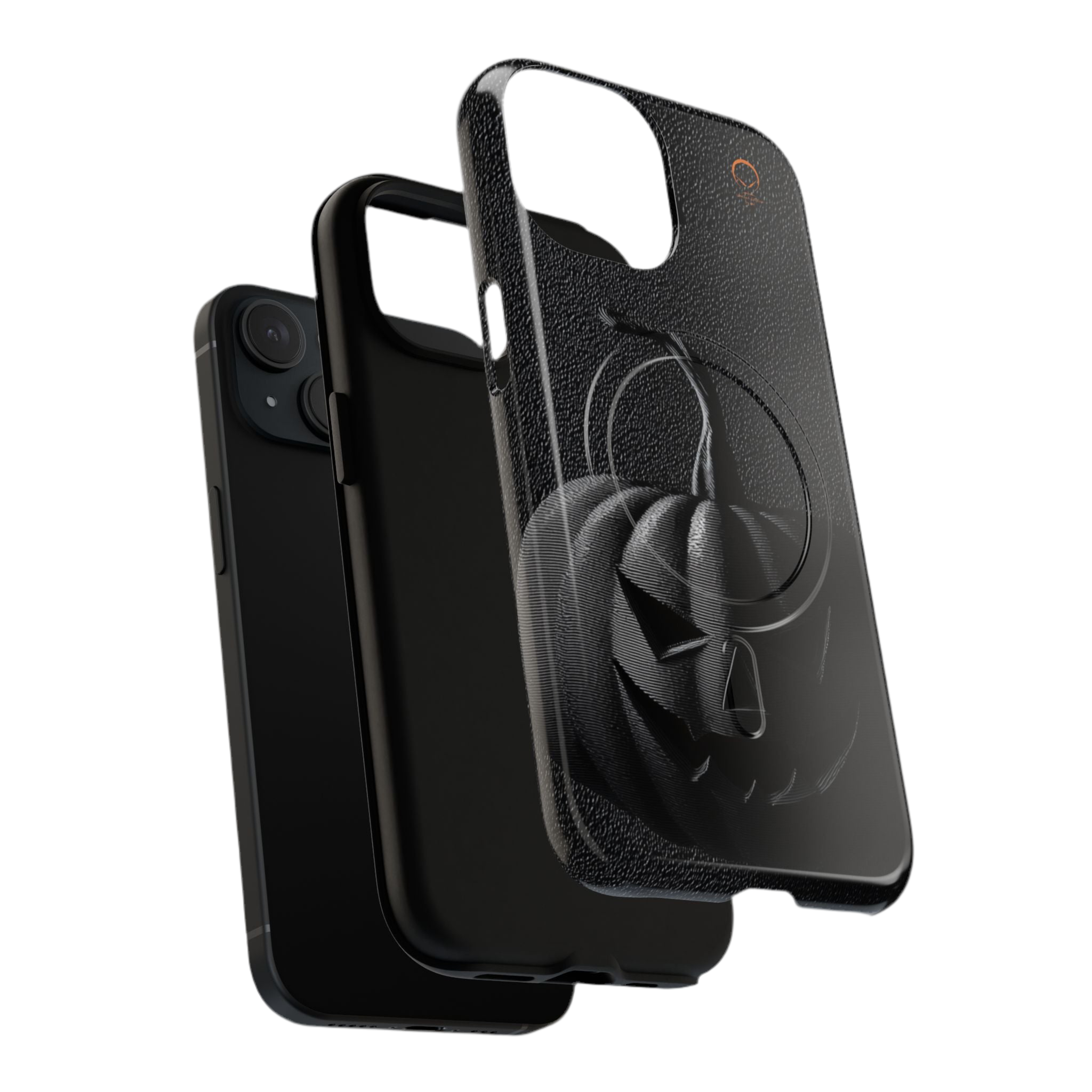HALLOWEEN LIMITED EDITION MagSafe iPhone-Schutzhülle "Shadow Pumpkin" - 🎃👻 Wicked Elegance No. 08 👻🎃